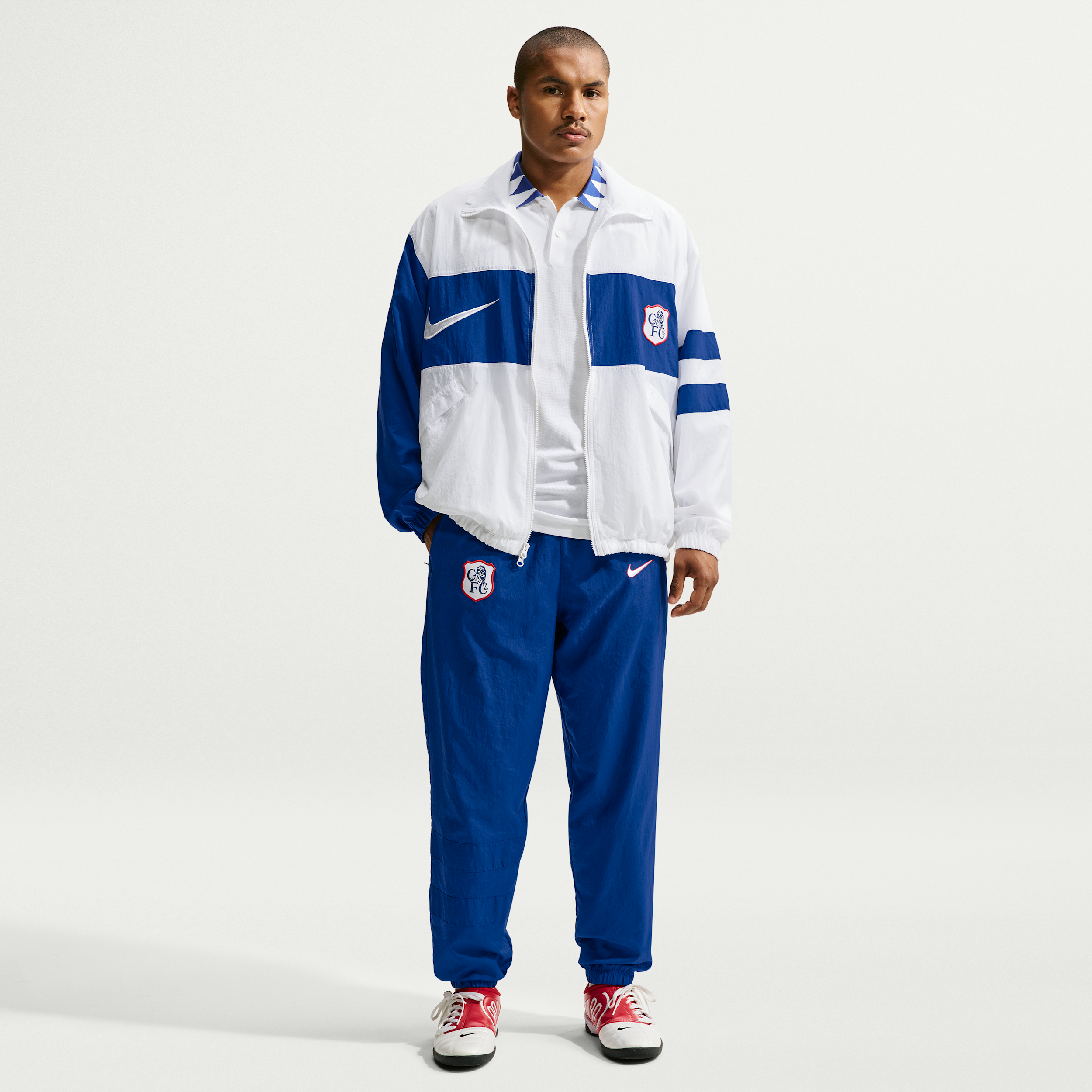 Chelsea FC Third Nike Men's Repel i96 Track Pants in Blue | IO4413-495