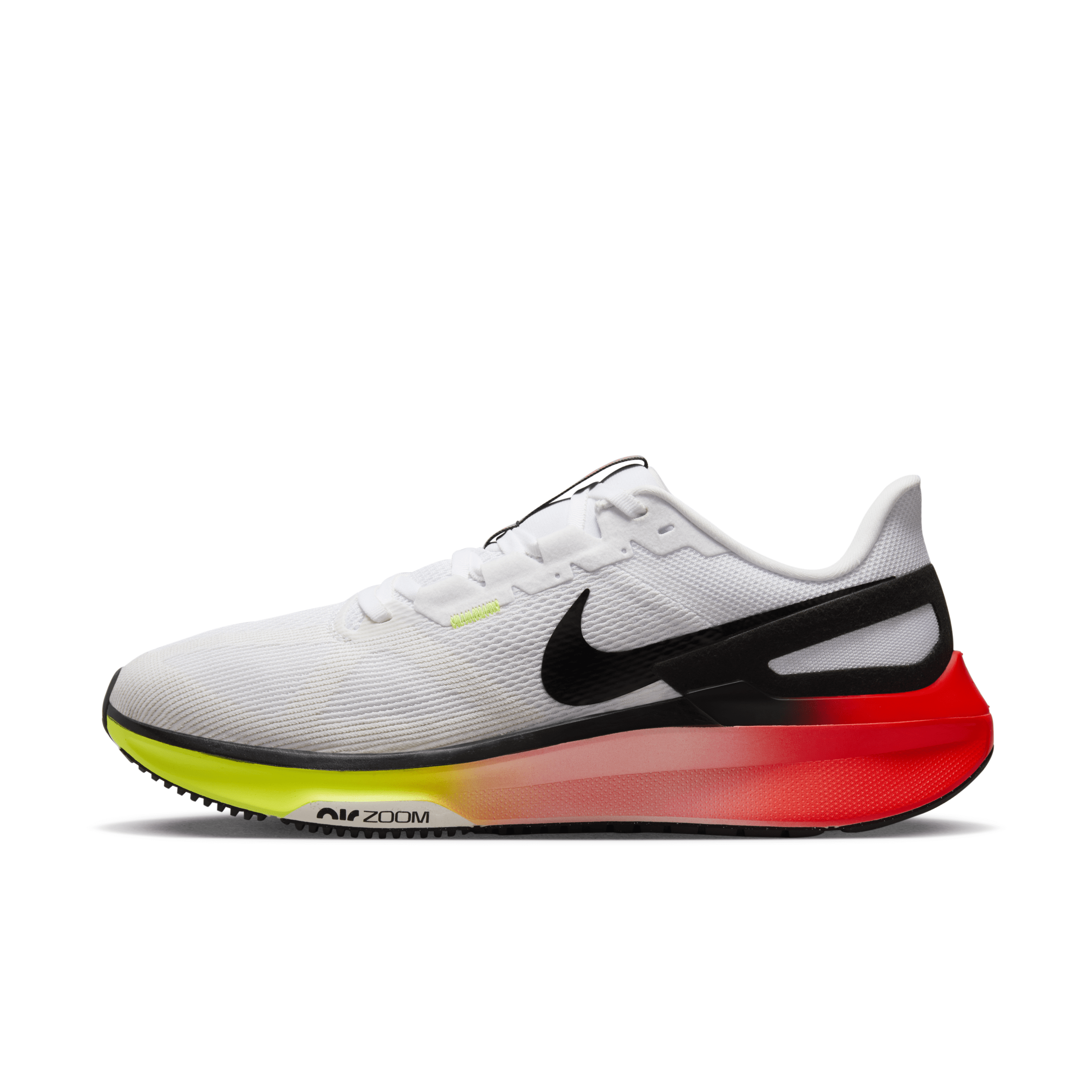 Shop Nike Men's Structure 25 Road Running Shoes In White
