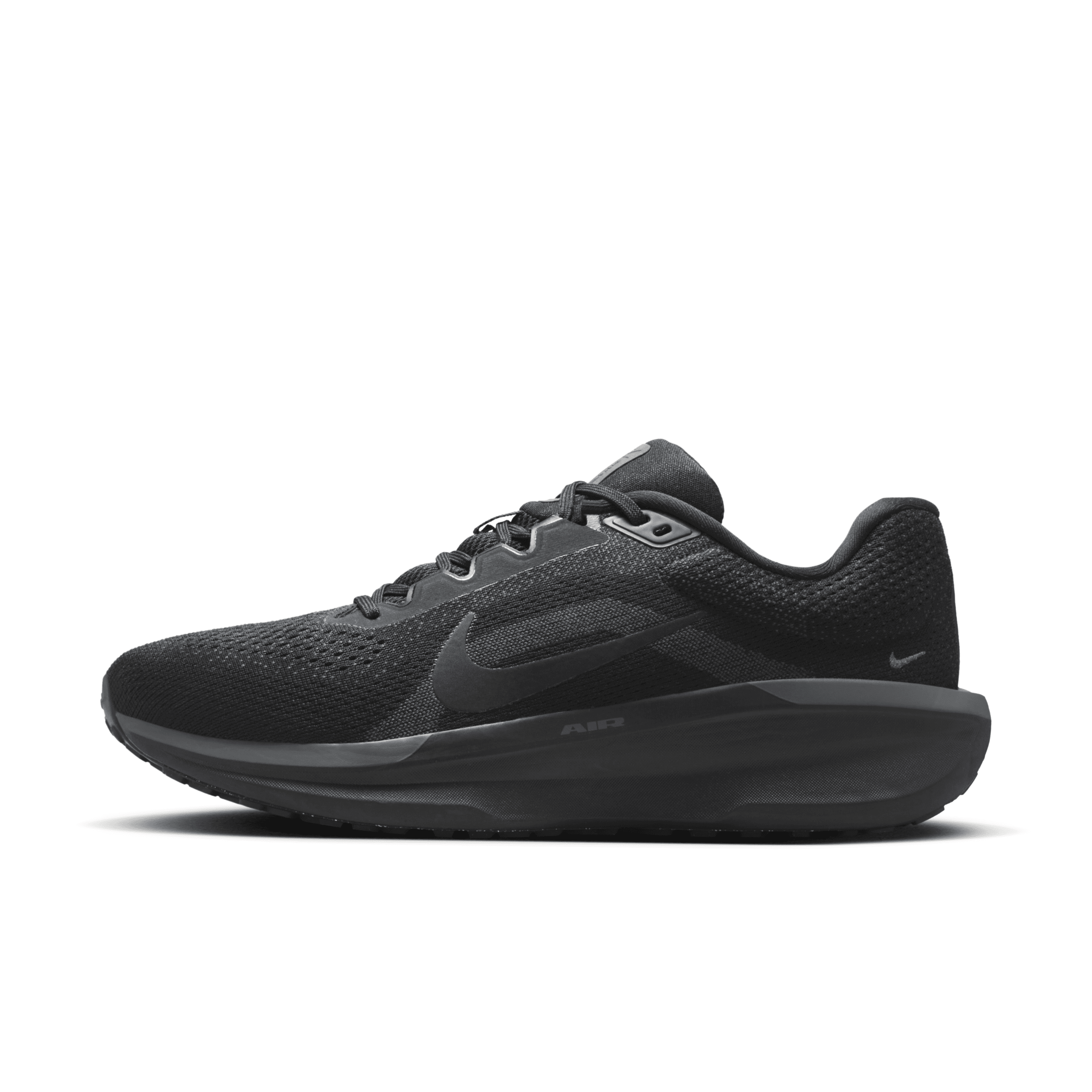 Nike Men's Winflo 11 Road Running Shoes In Black