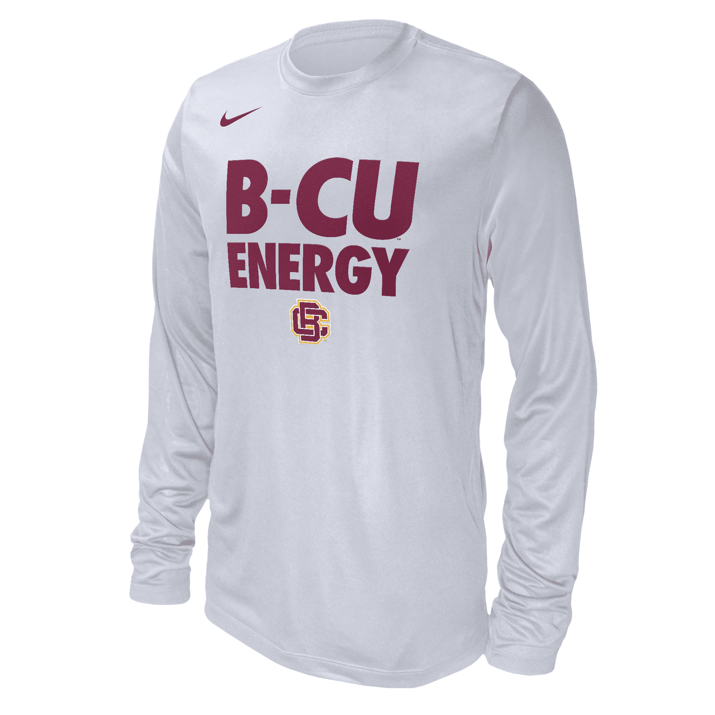 Nike Bethune-cookman  Men's College Long-sleeve T-shirt In White