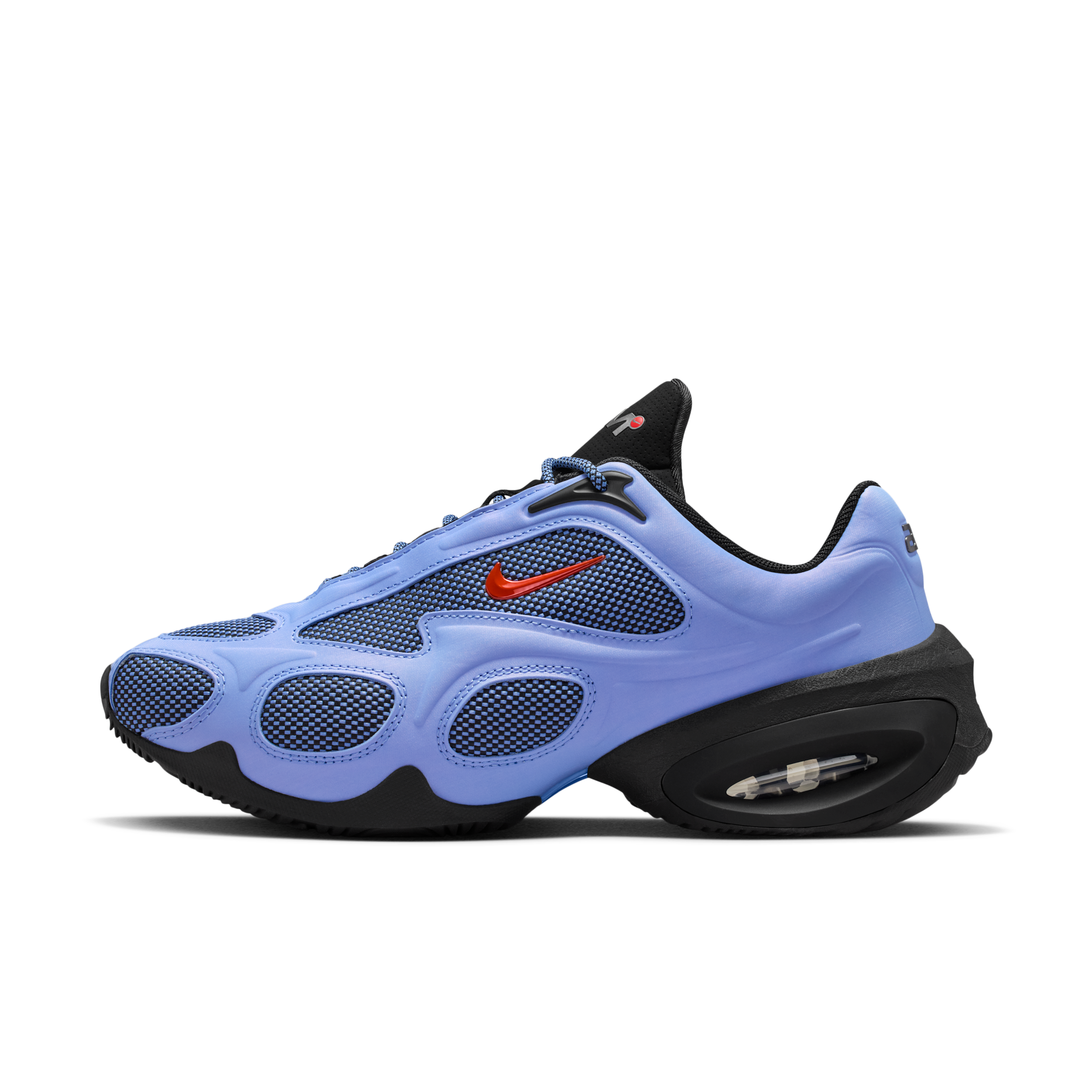 Nike Women's Air Max Muse Casual Shoes in Royal Pulse/Black/Metallic Dark Grey Size: 8.0