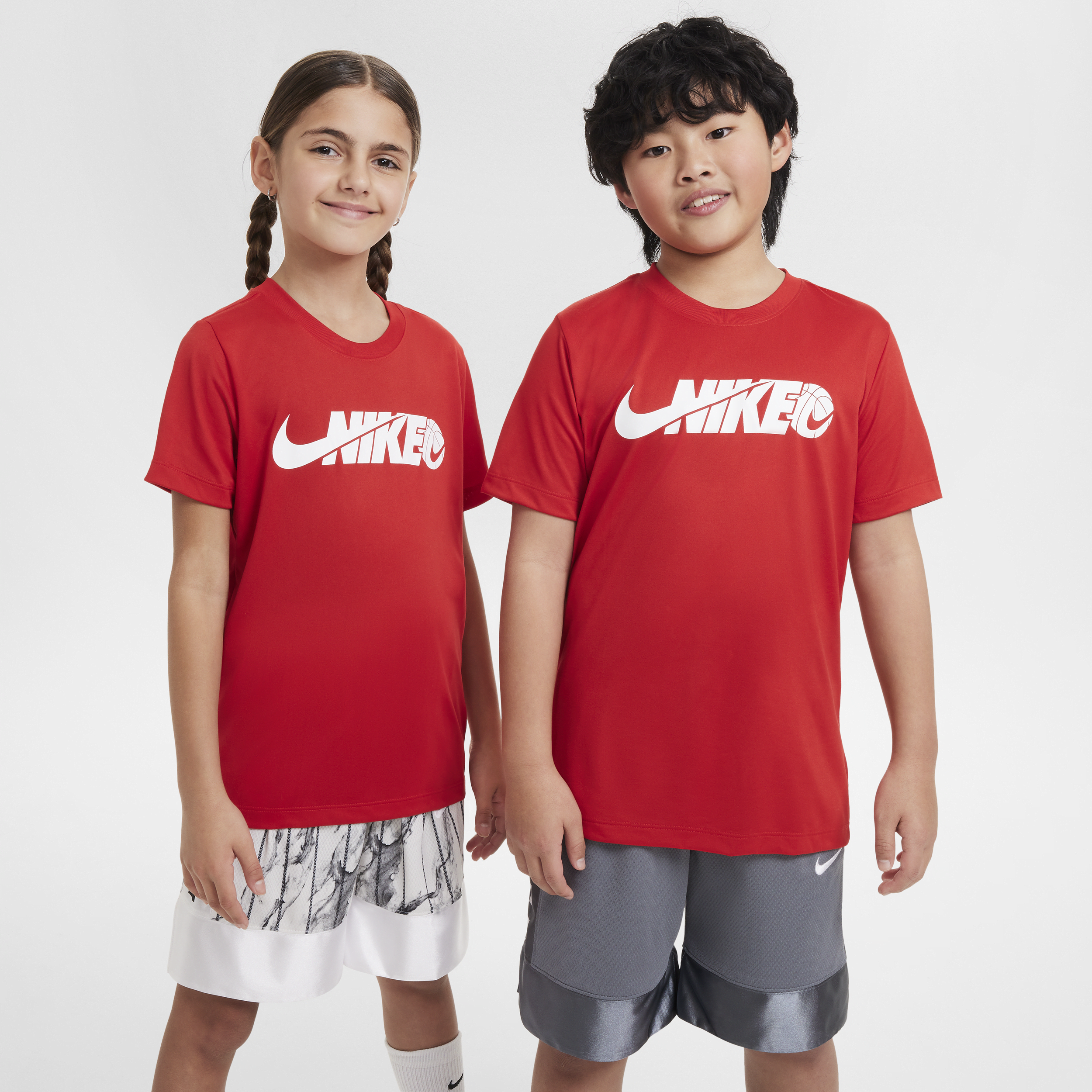Shop Nike Legend Big Kids' Dri-fit T-shirt In Red