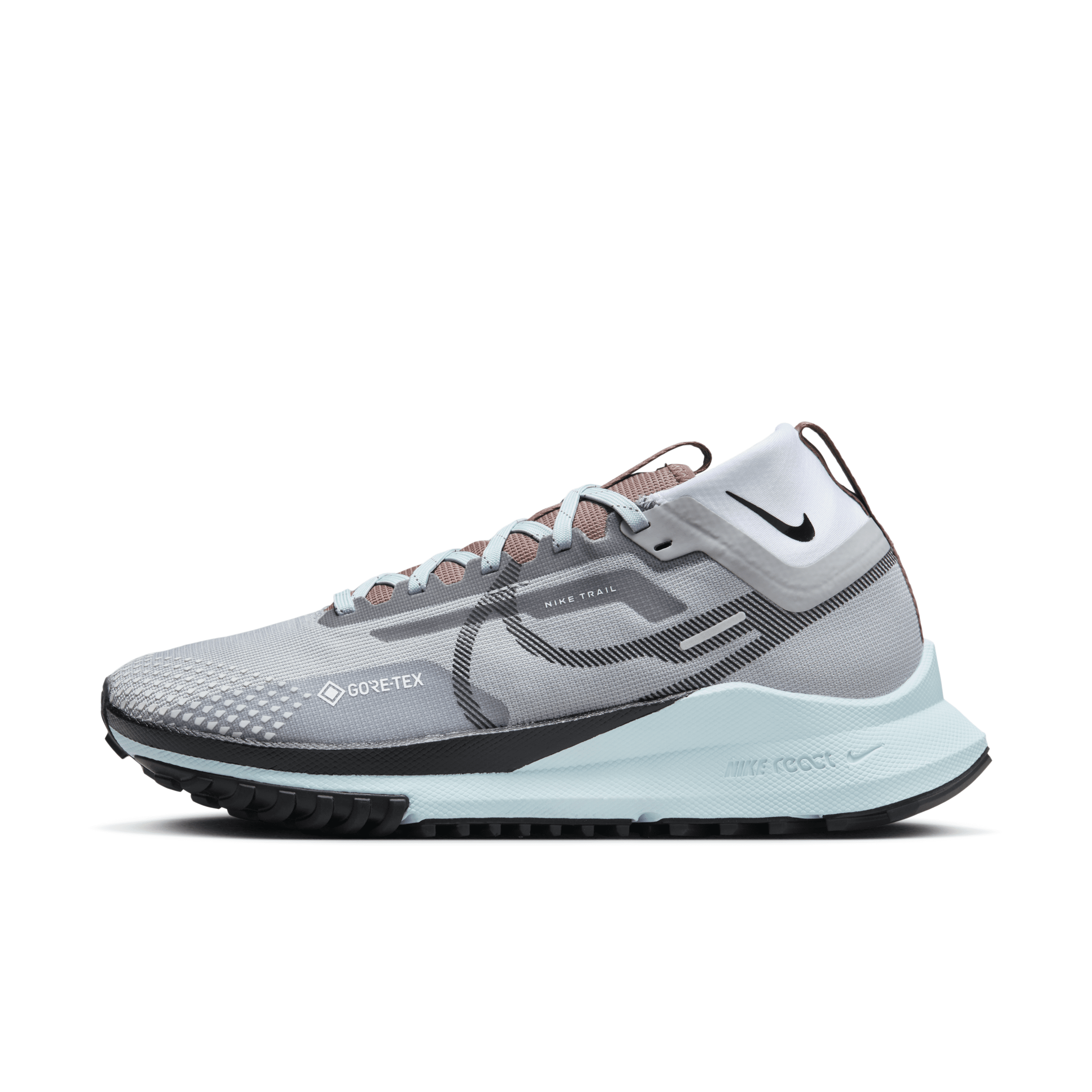 Shop Nike Women's Pegasus Trail 4 Gore-tex Waterproof Trail Running Shoes In Grey