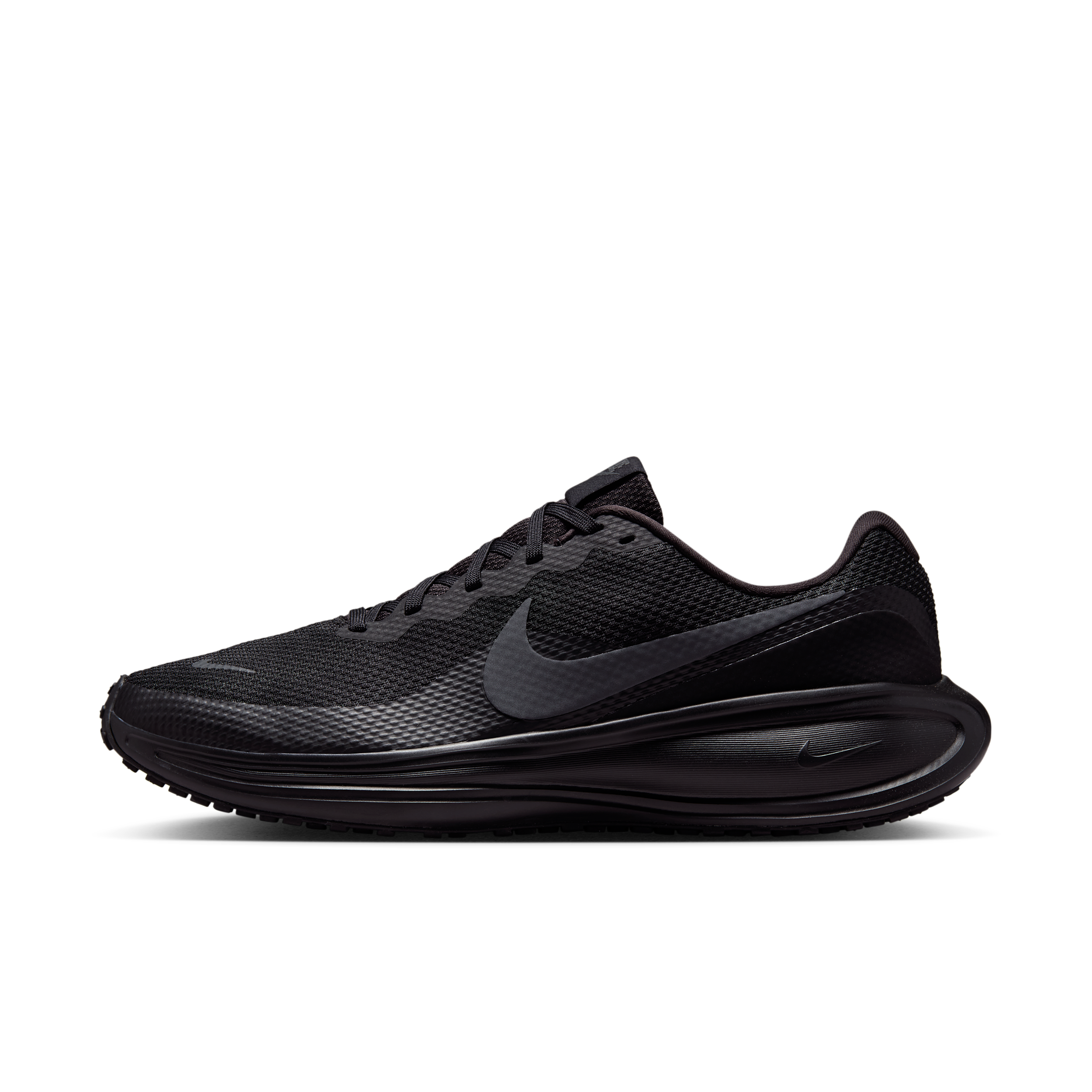 Nike Men's Revolution 8 Road Running Shoes In Black