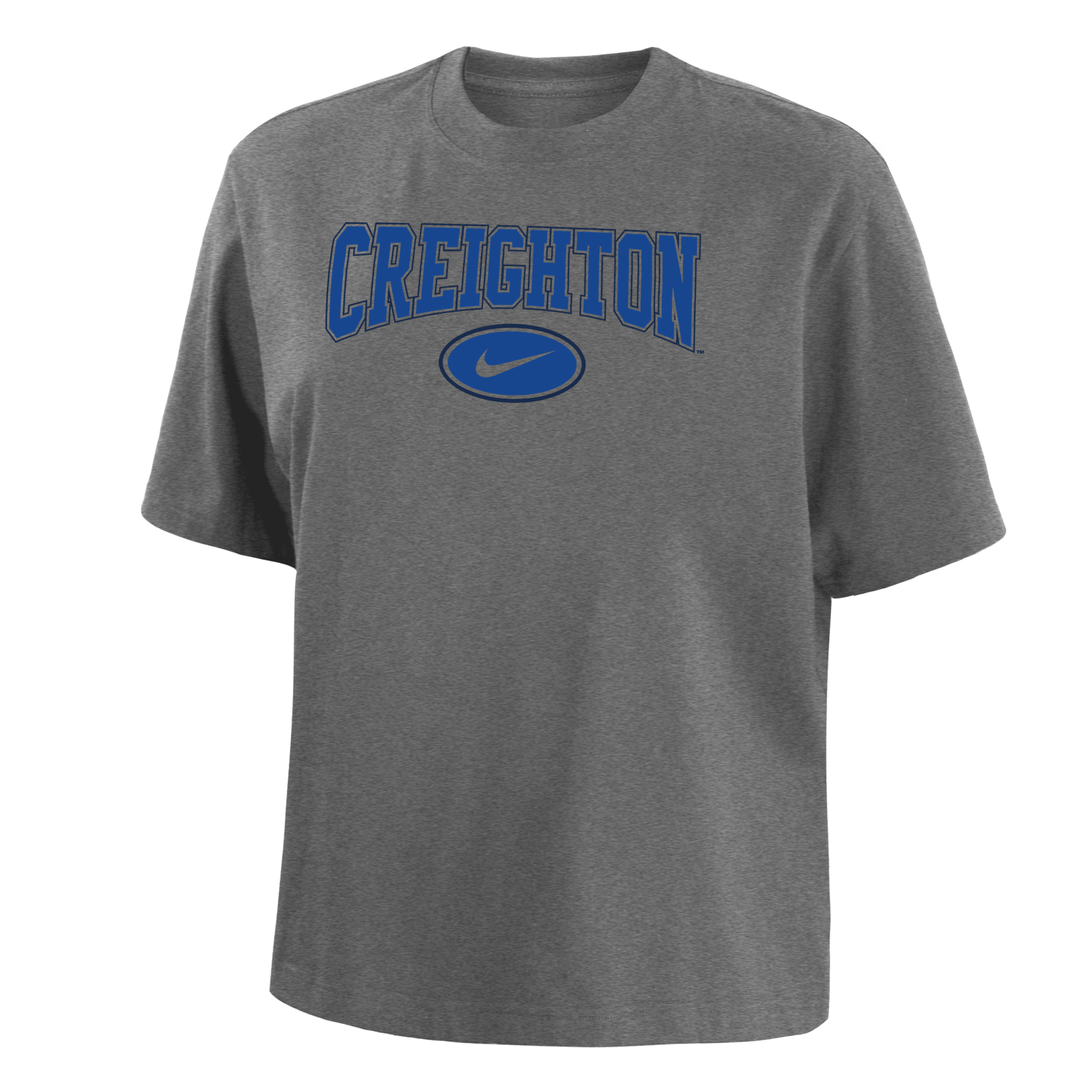 Nike Creighton  Women's College Boxy T-shirt In Grey