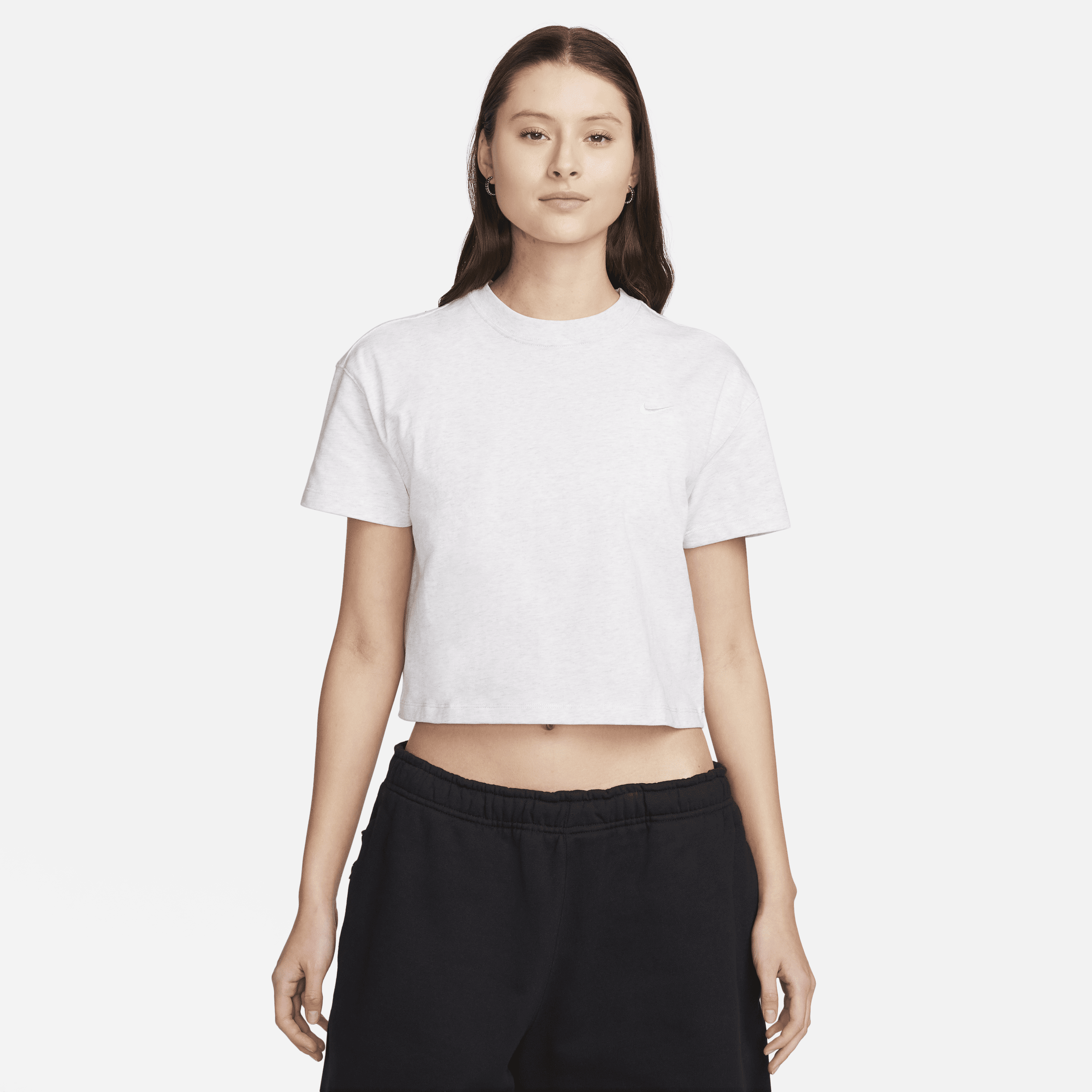 Nike Women's Solo Swoosh T-shirt In Brown