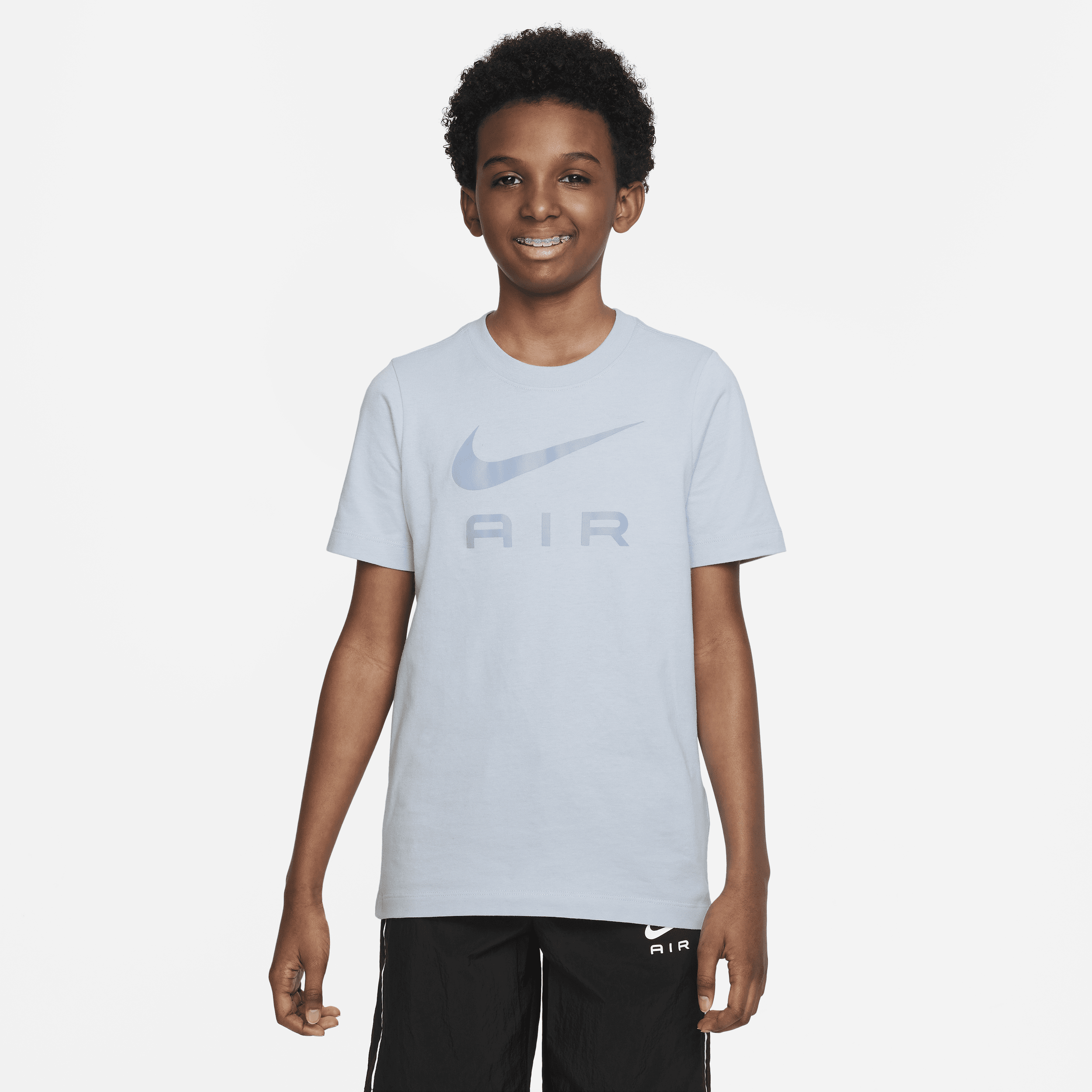 Nike Sportswear Big Kids' (boys') T-shirt In Blue
