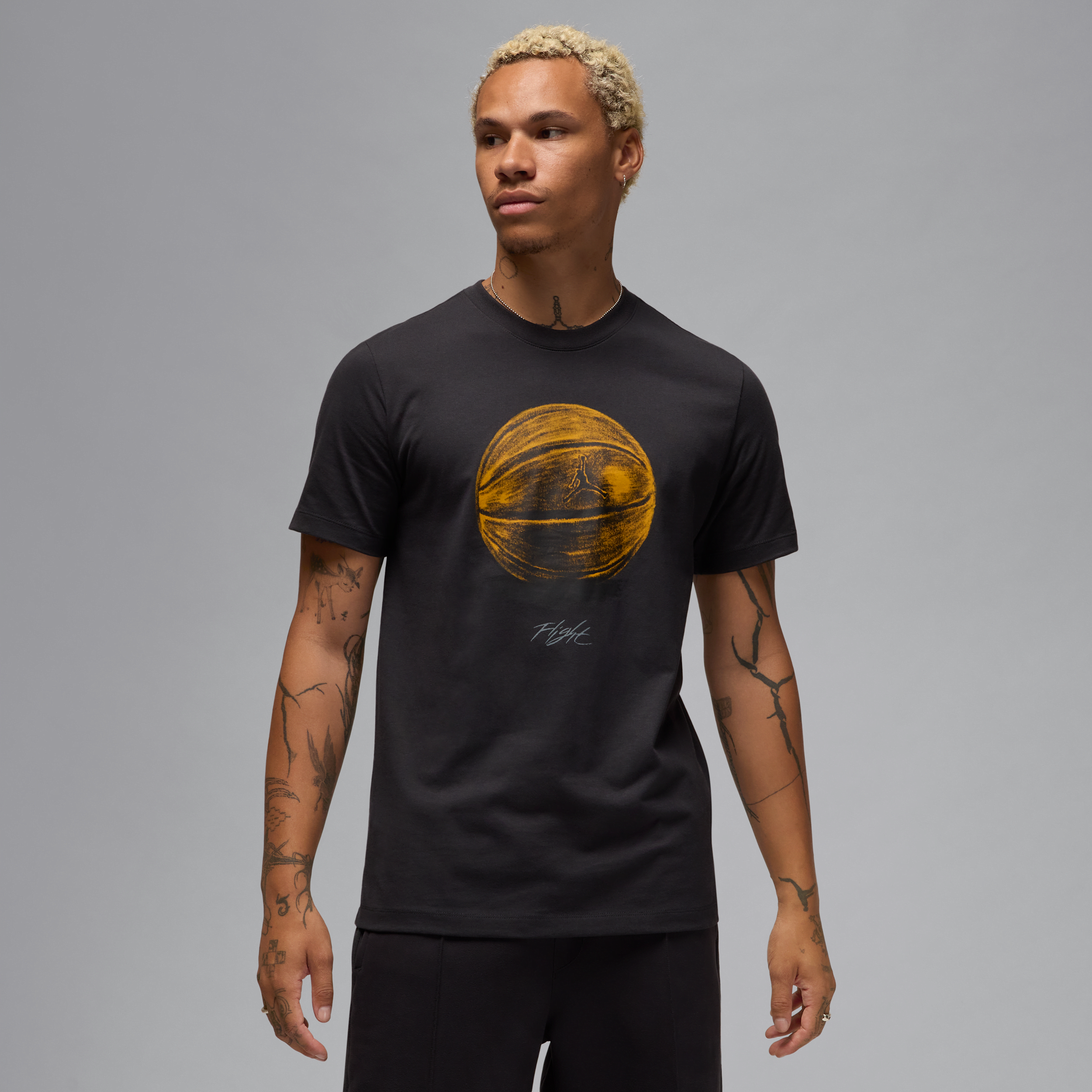Jordan Men's  T-shirt In Black