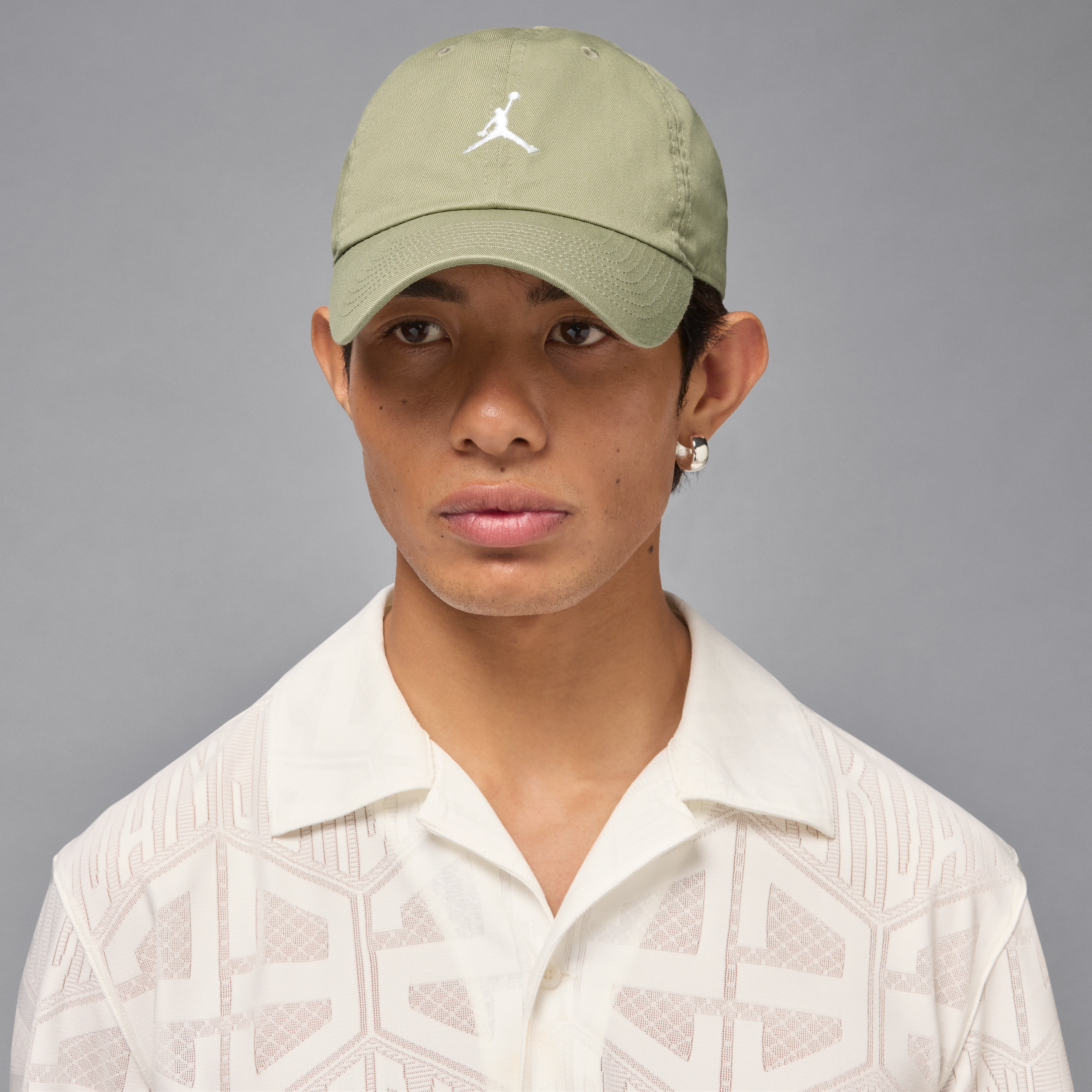 Jordan Club Unstructured Curved-bill Hat In Brown