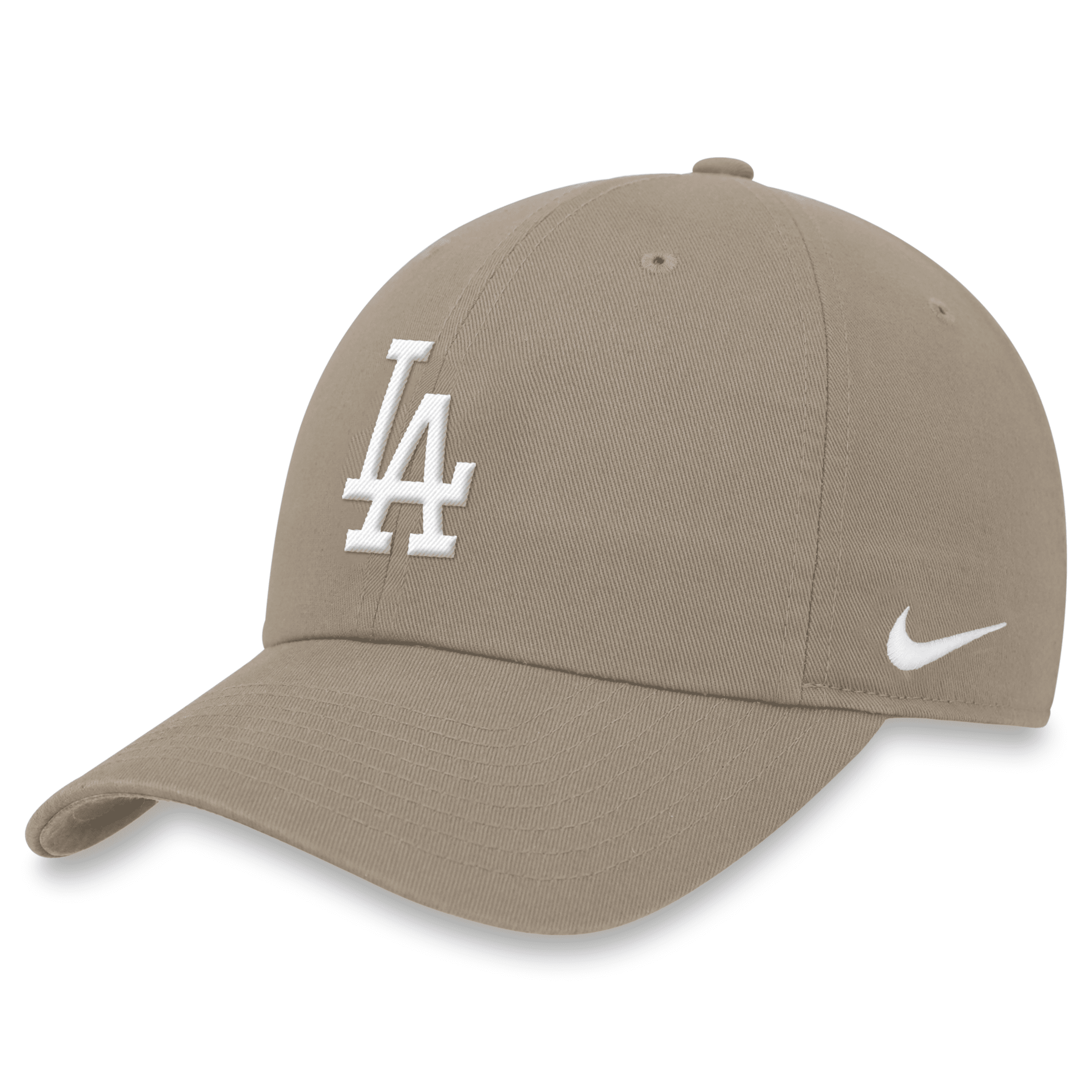 Nike Los Angeles Dodgers Club  Men's Mlb Adjustable Hat In Neutral