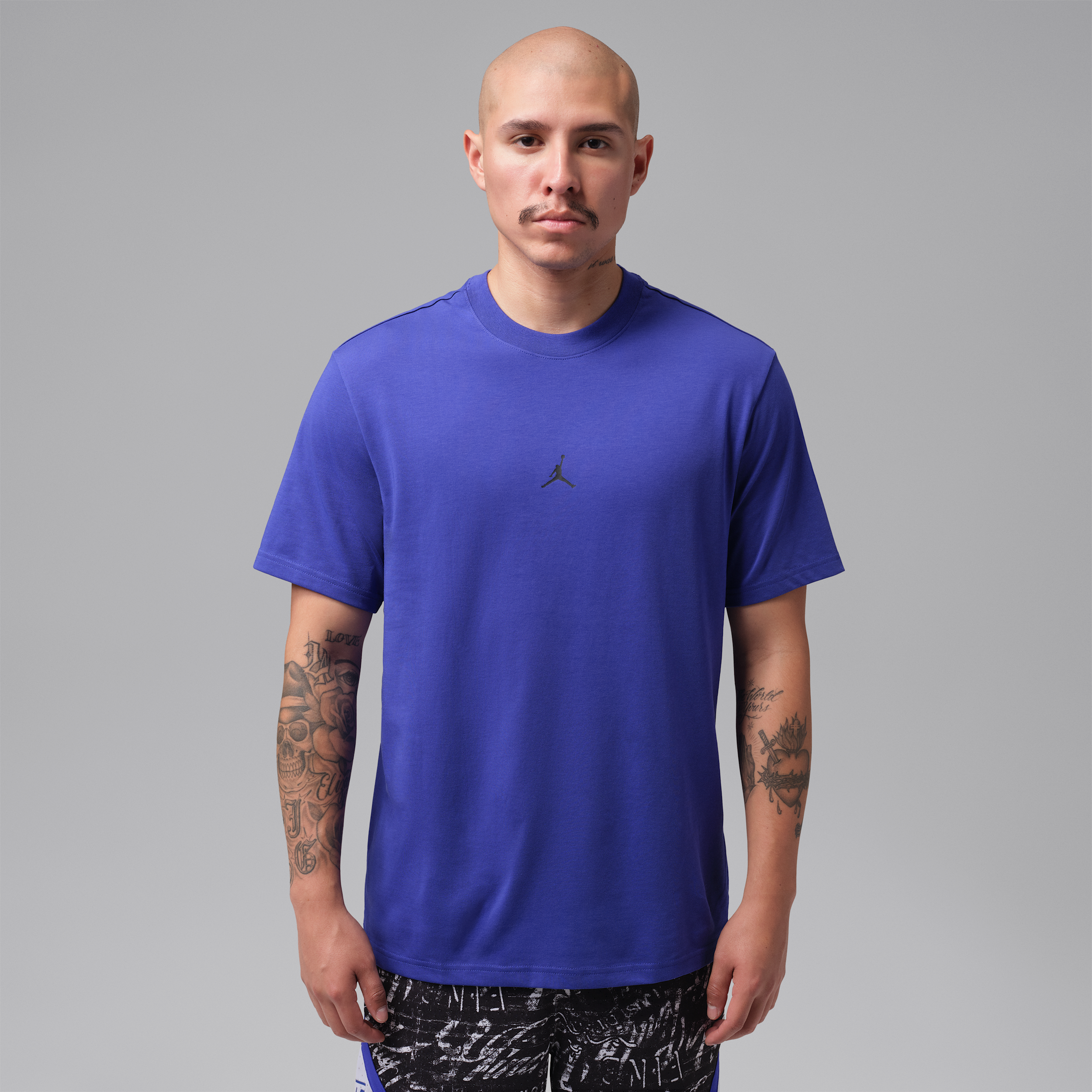 Men's Jordan Sport Dri-FIT Jumpman T-Shirt in Blue | IB6757-432