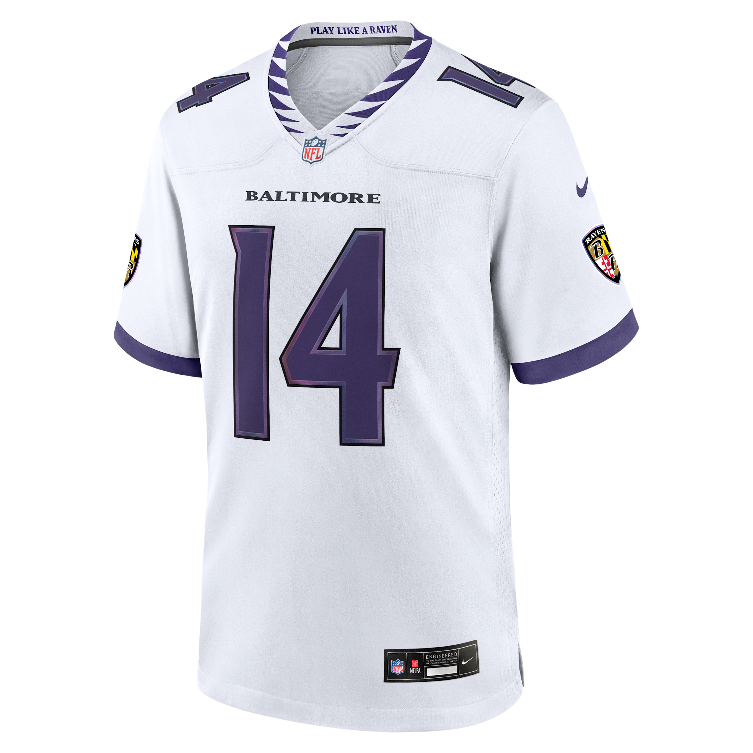Kyle Hamilton Baltimore Ravens Nike Men's NFL Game Jersey in White | 67NM0FDK8GF-AZ0