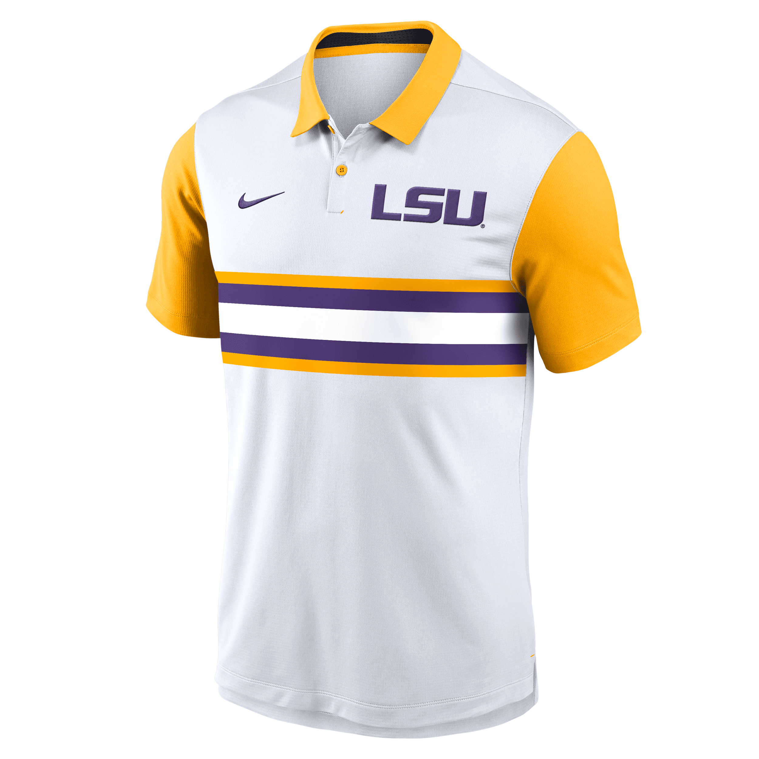 Nike Lsu Tigers Vapor  Men's Dri-fit College Polo In Multi