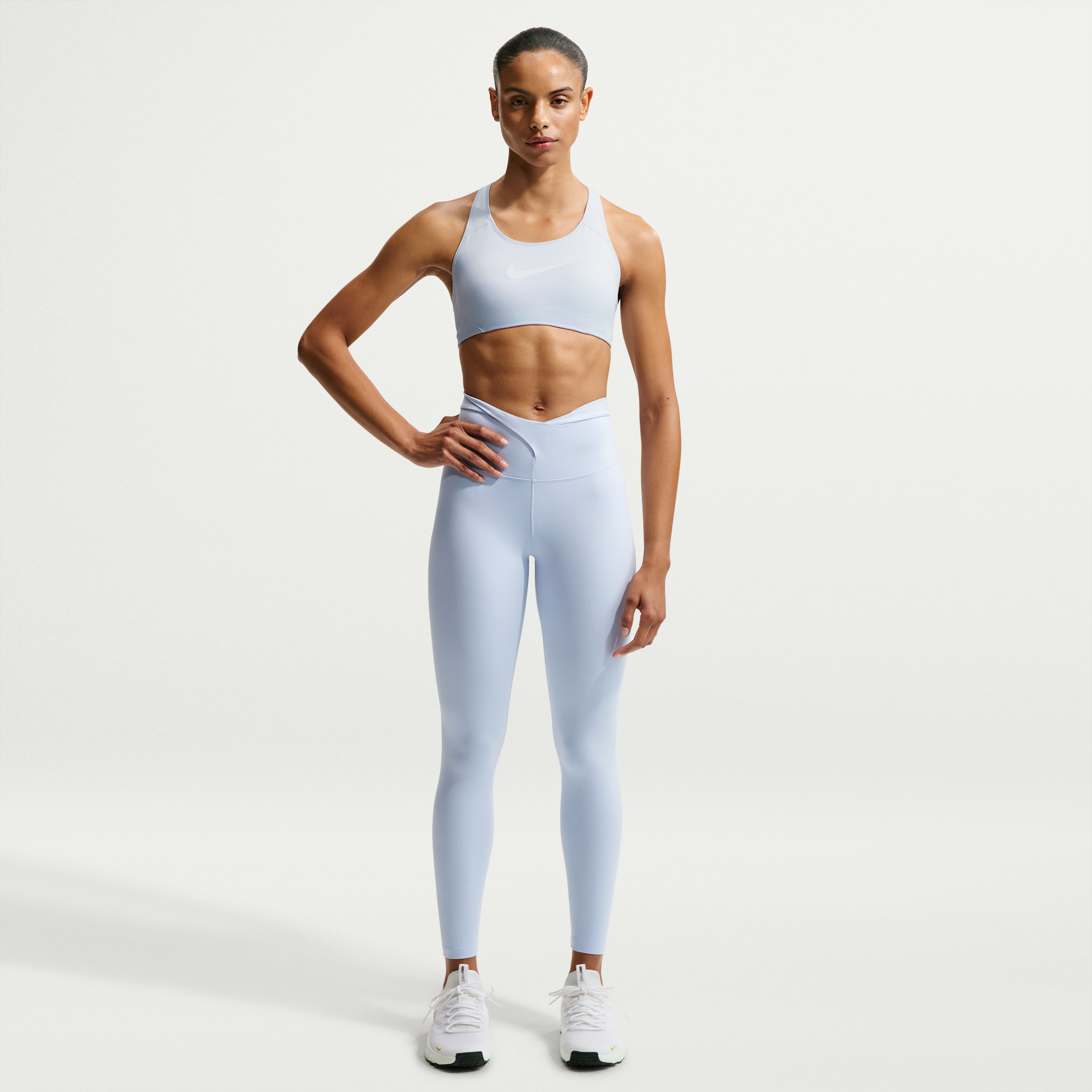 Nike Women's One High-Waisted 7/8 Leggings in Blue | IB9131-407