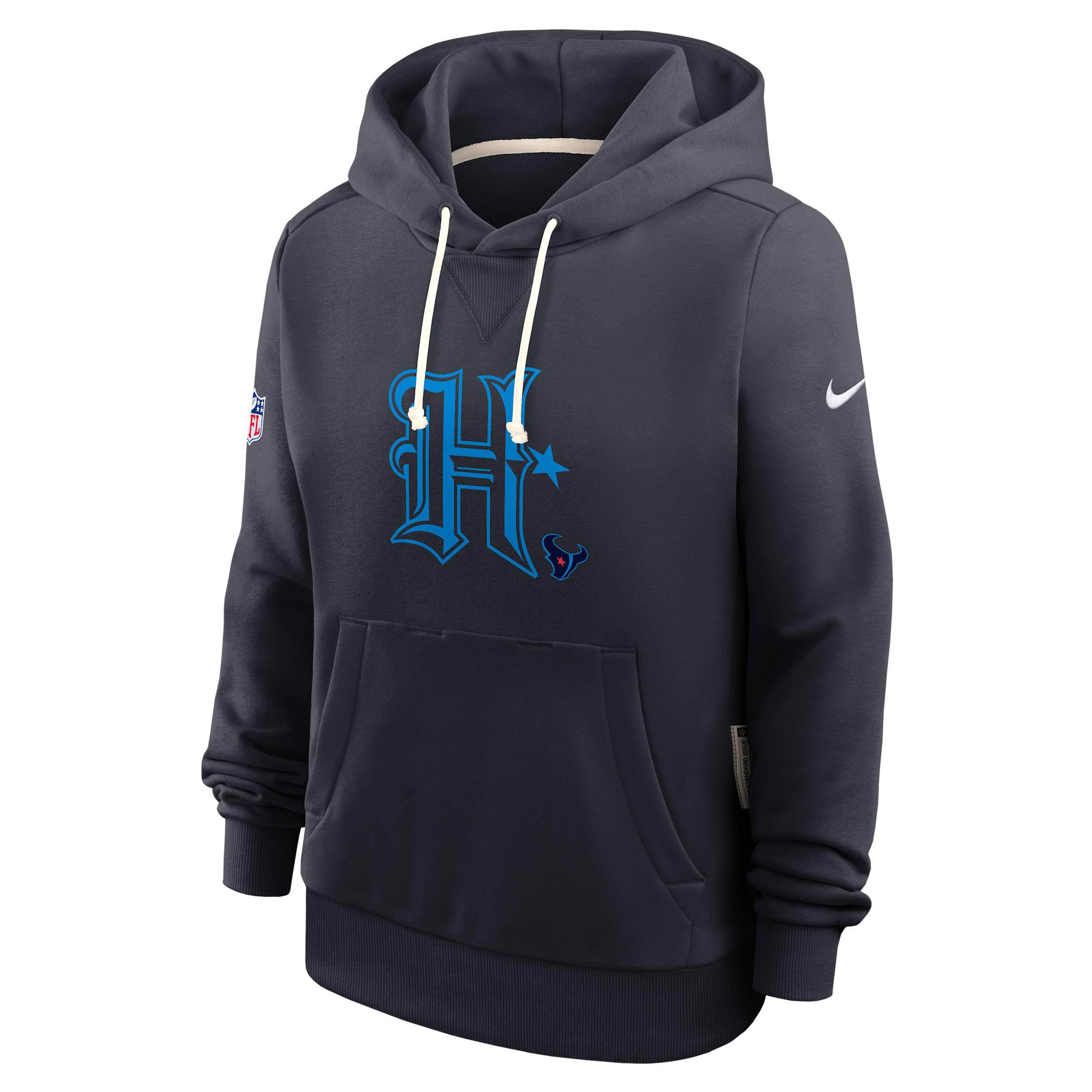 Nike Houston Texans Alt Pack  Women's Dri-fit Nfl Pullover Hoodie In Black