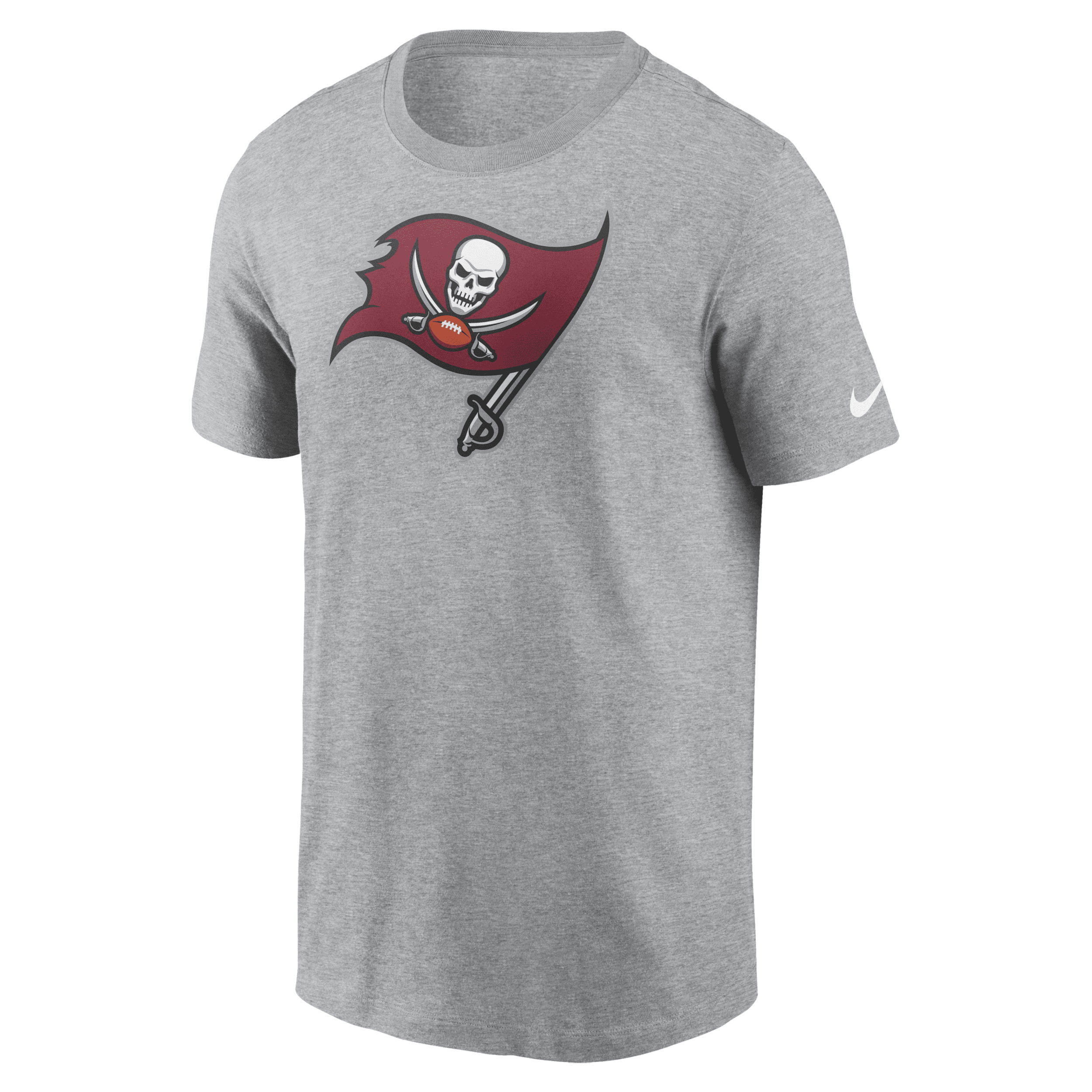 Nike Dri-Fit Tampa Bay Buccaneers Pewter Gray Short Sleeve Active T-Shirt  Mens L