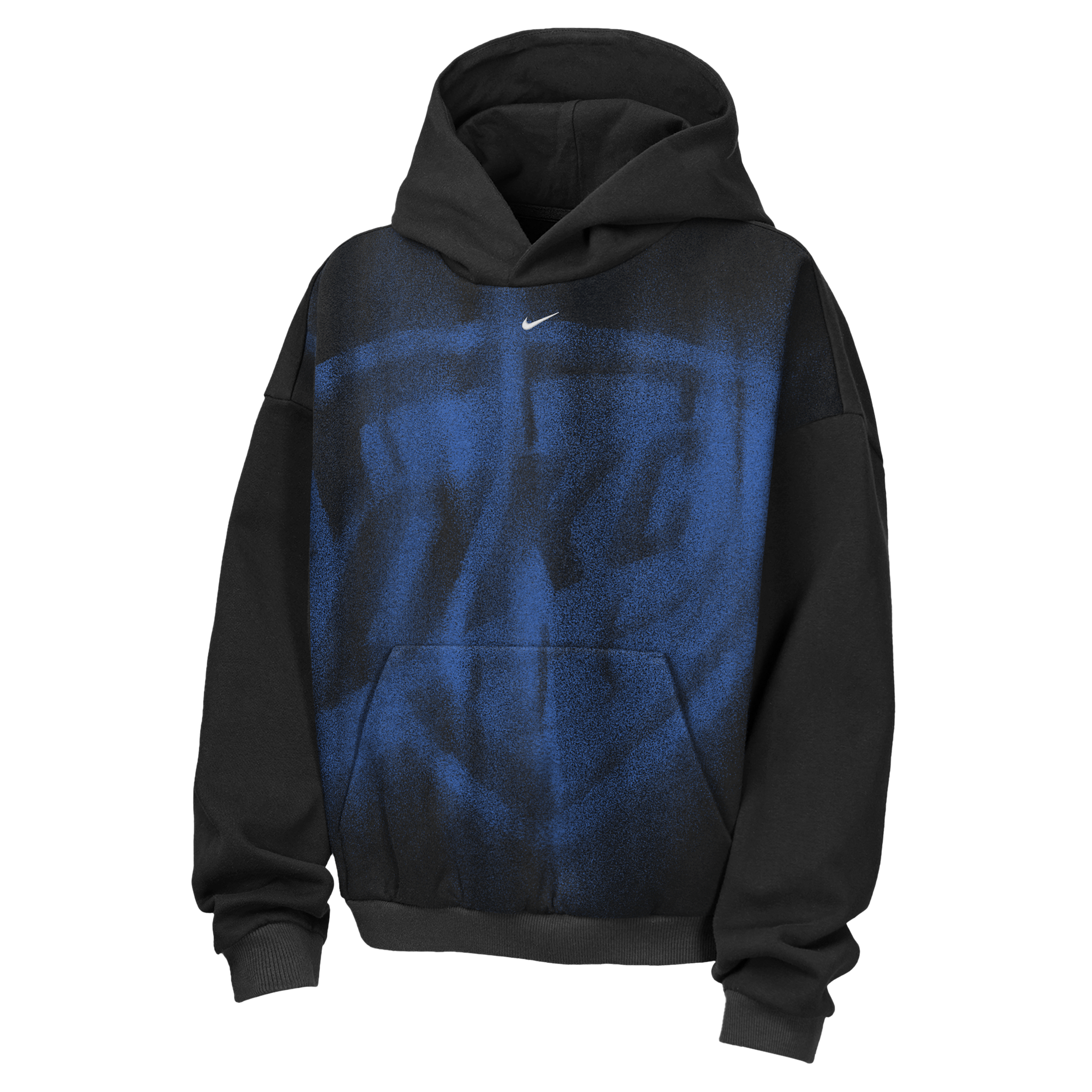 Nike Big Boys' and Girls' Black Oklahoma City Thunder 2026 Standard Issue Practice Icon Fleece Pullover Hoodie - Black