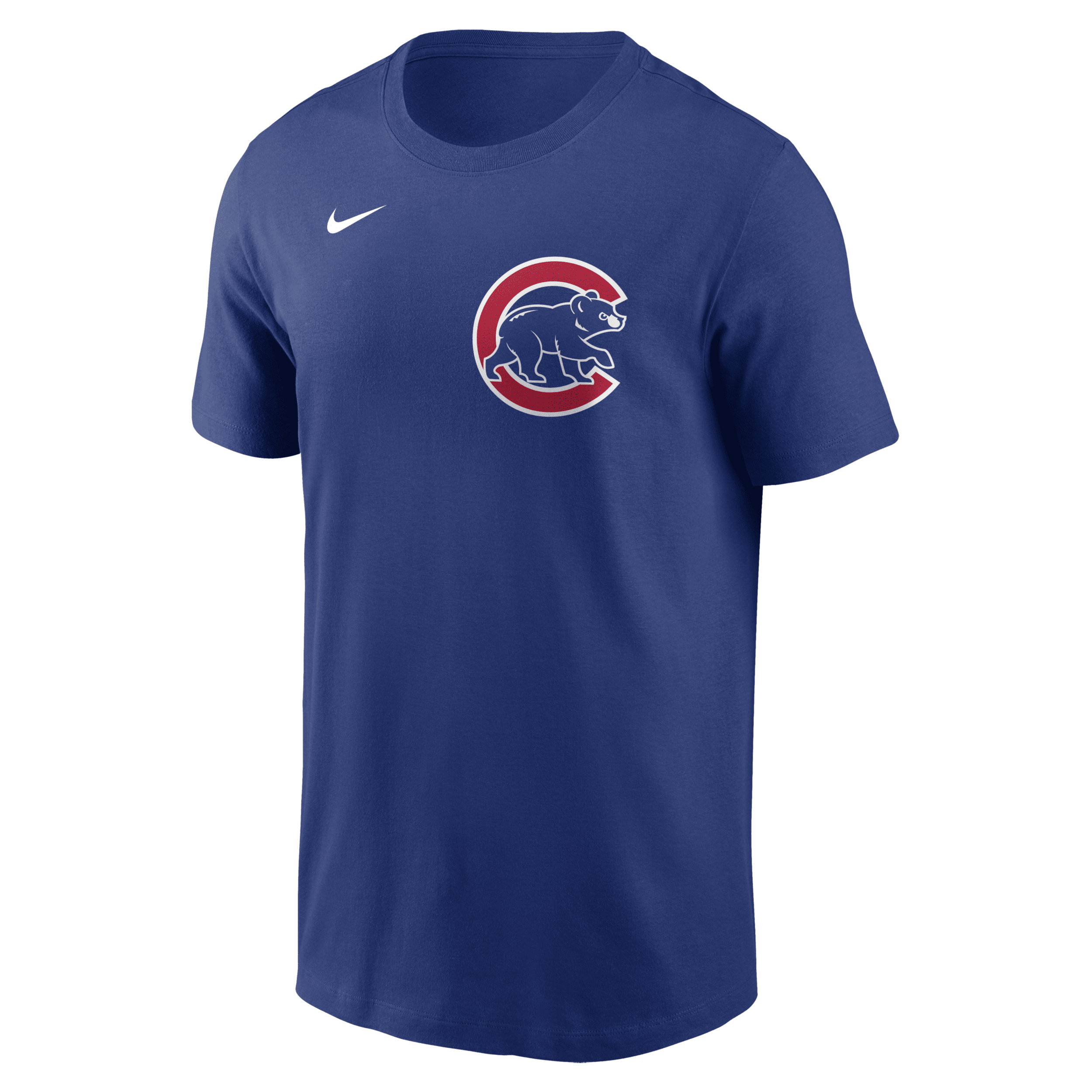 Shop Nike Dansby Swanson Chicago Cubs Fuse  Men's Mlb T-shirt In Blue