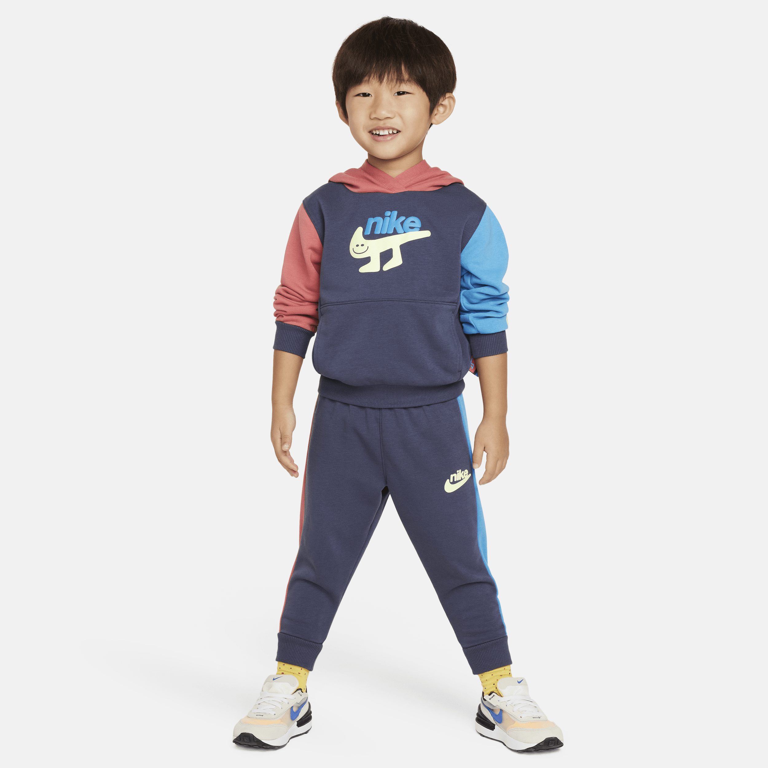 Nike Babies' Toddler 2-piece Jogger Pantsset In Blue