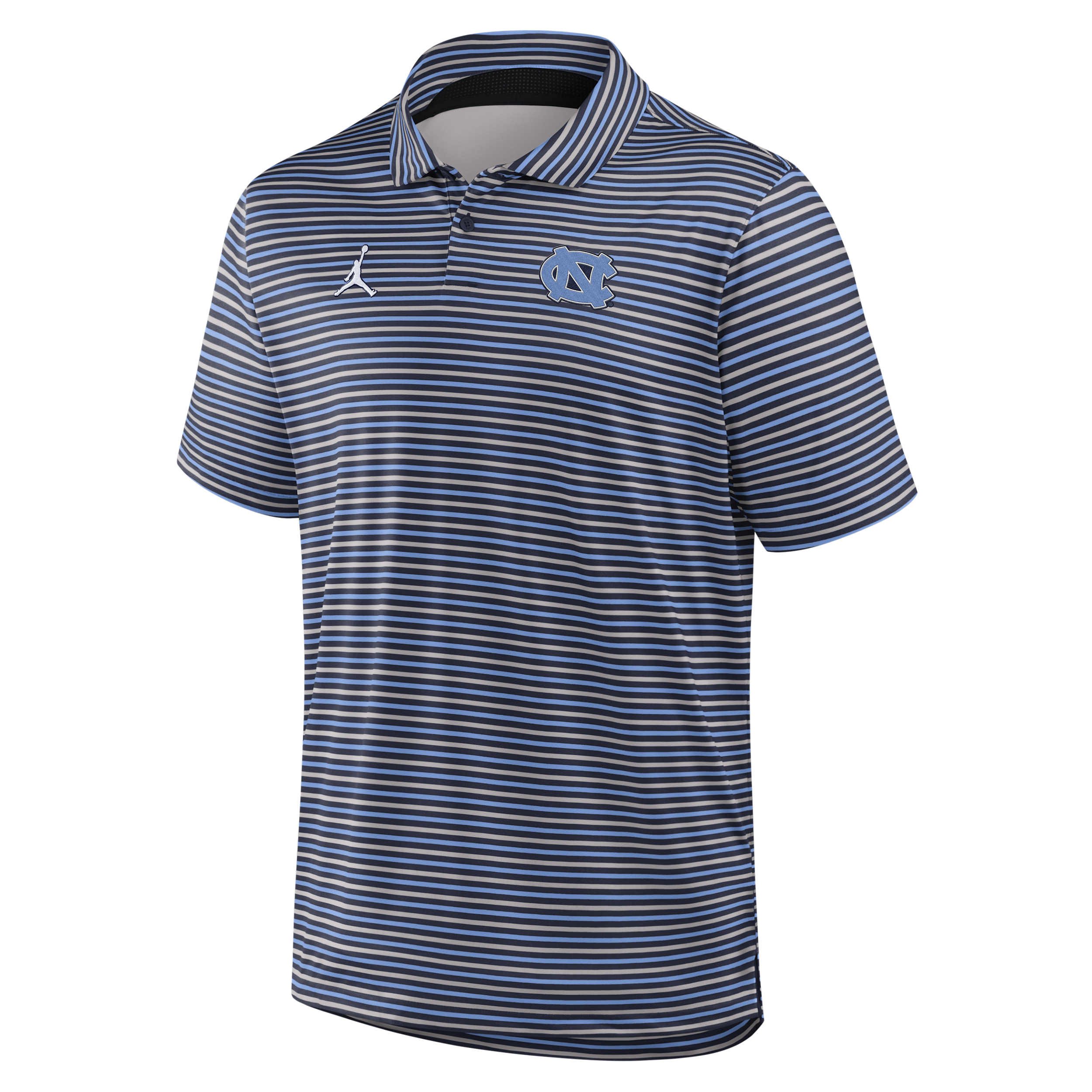 Men's North Carolina Tour Stripe Jordan Brand Dri-FIT College Polo in Blue | 0JPT0FJ7NCN-24Y