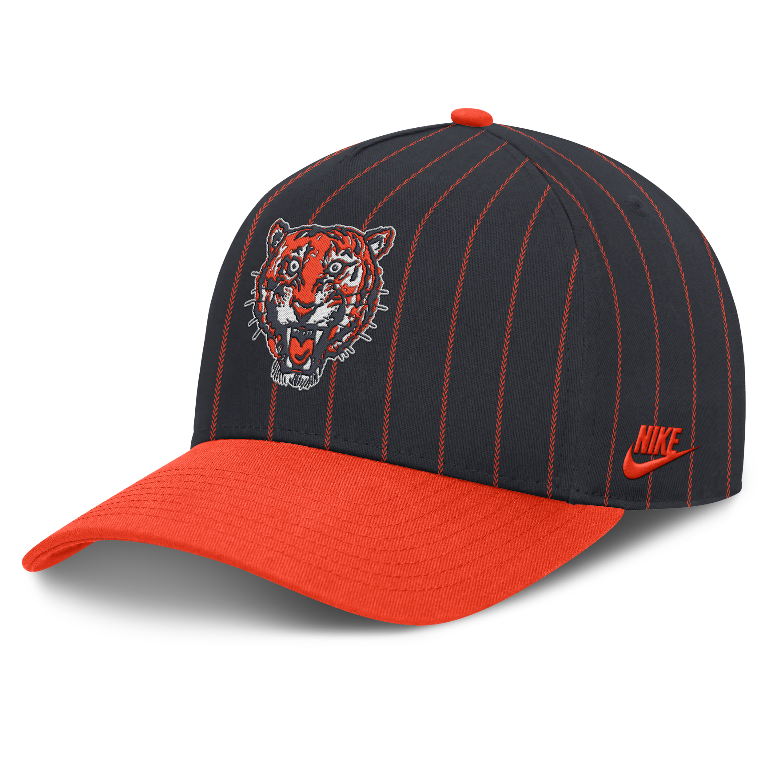 Detroit Tigers Cooperstown Rise Nike Men's MLB A-Frame Adjustable Hat in Blue | NB1D196ND61-JC9