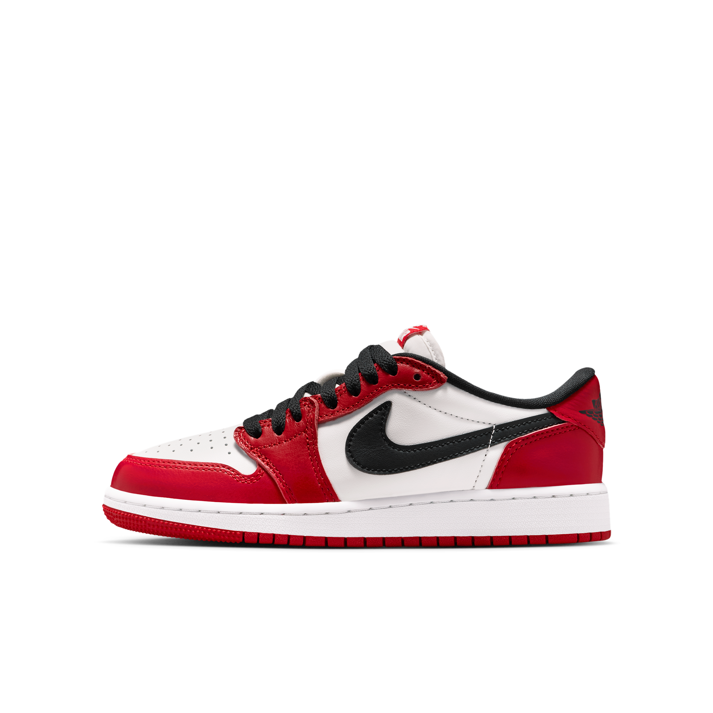 Jordan Babies' Air 1 Retro Low "chicago" Big Kids' Shoes In White