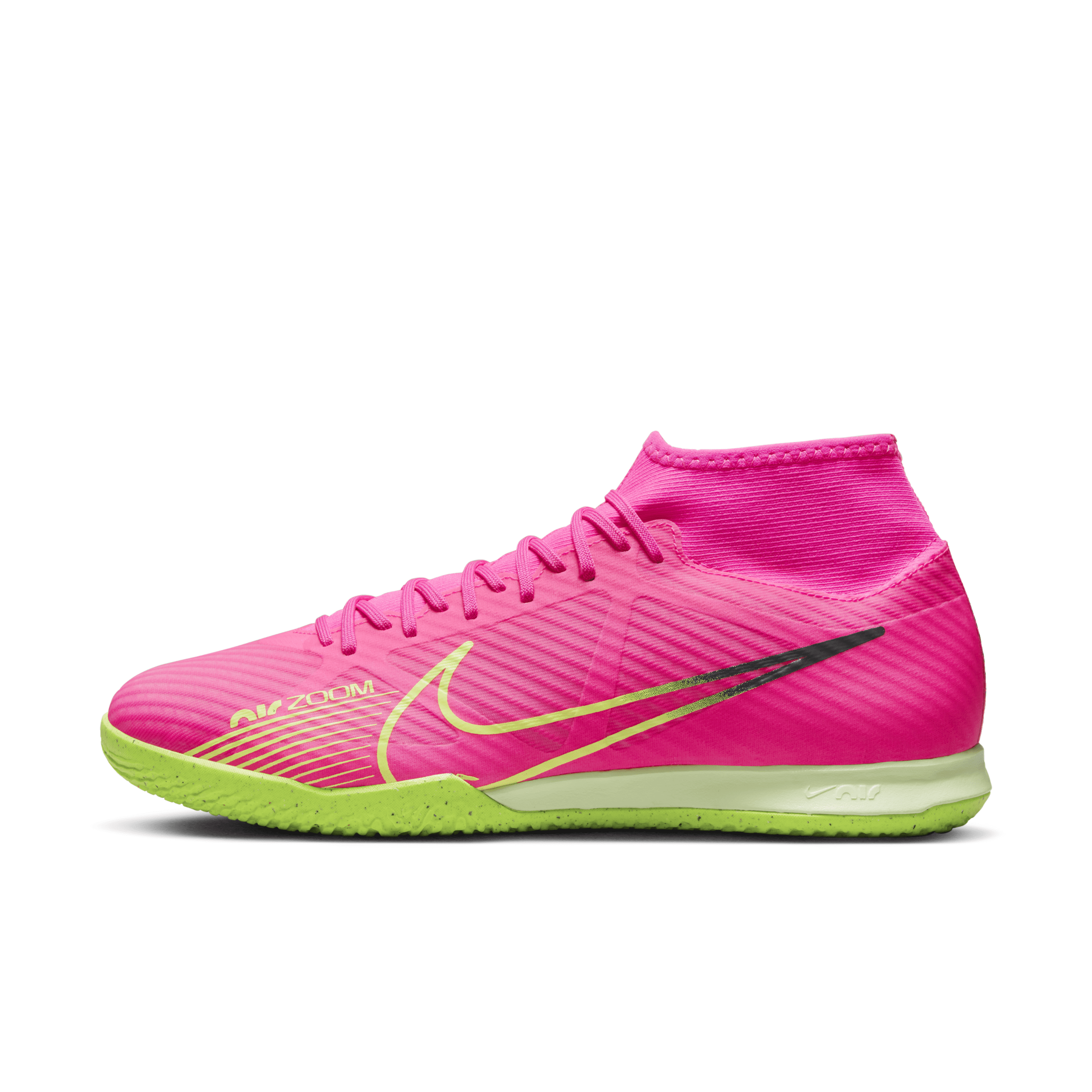 Nike Men's Mercurial Superfly 9 Academy Indoor/court High-top Soccer Shoes In Pink