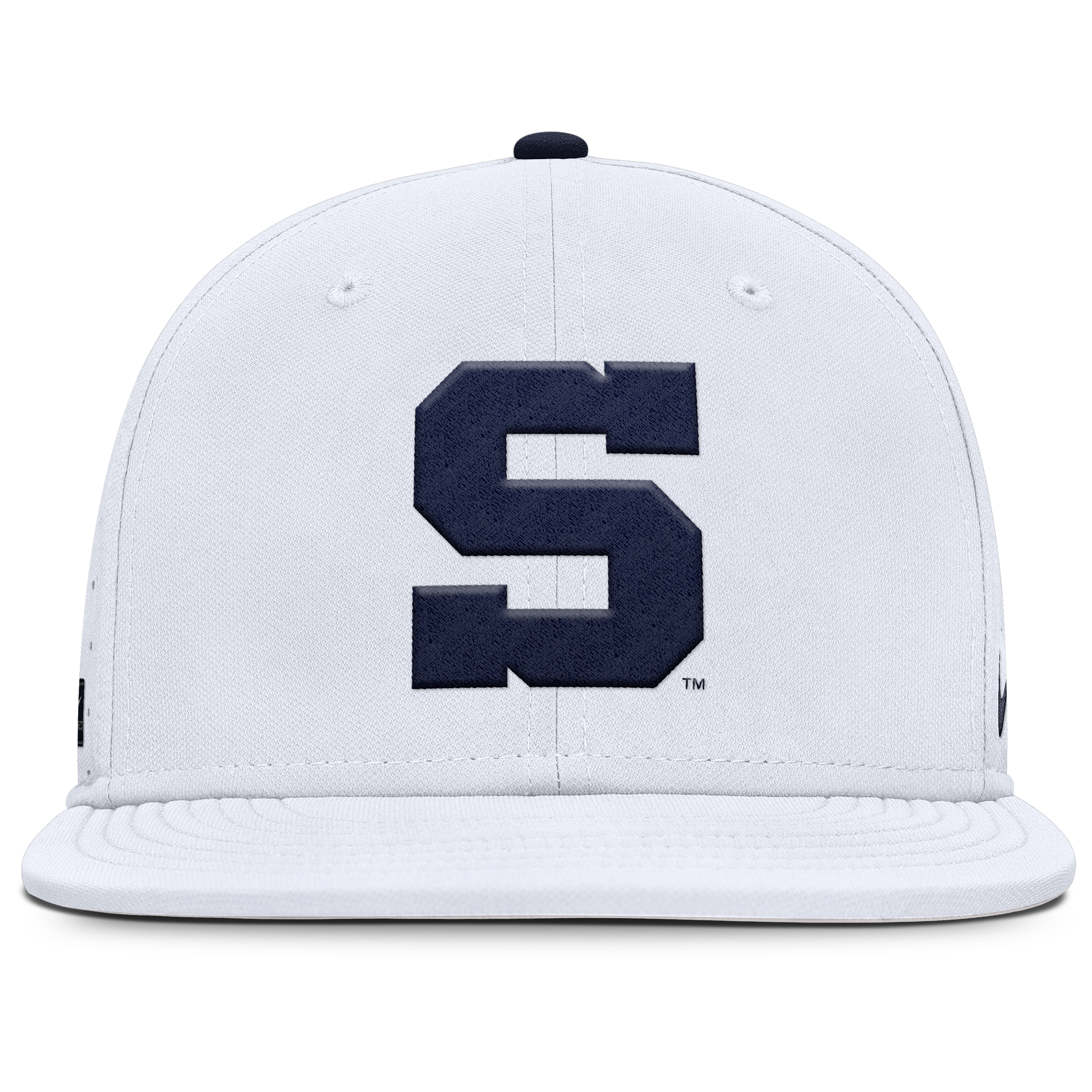 Nike Men's White Penn State Nittany Lions On-field Dugout True Performance Fitted Hat In White