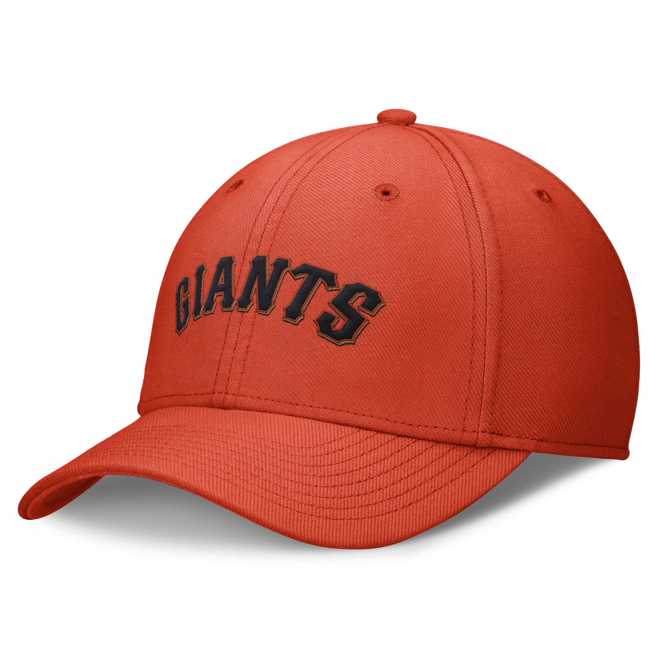 Shop Nike San Francisco Giants Evergreen Swoosh  Men's Dri-fit Mlb Hat In Orange