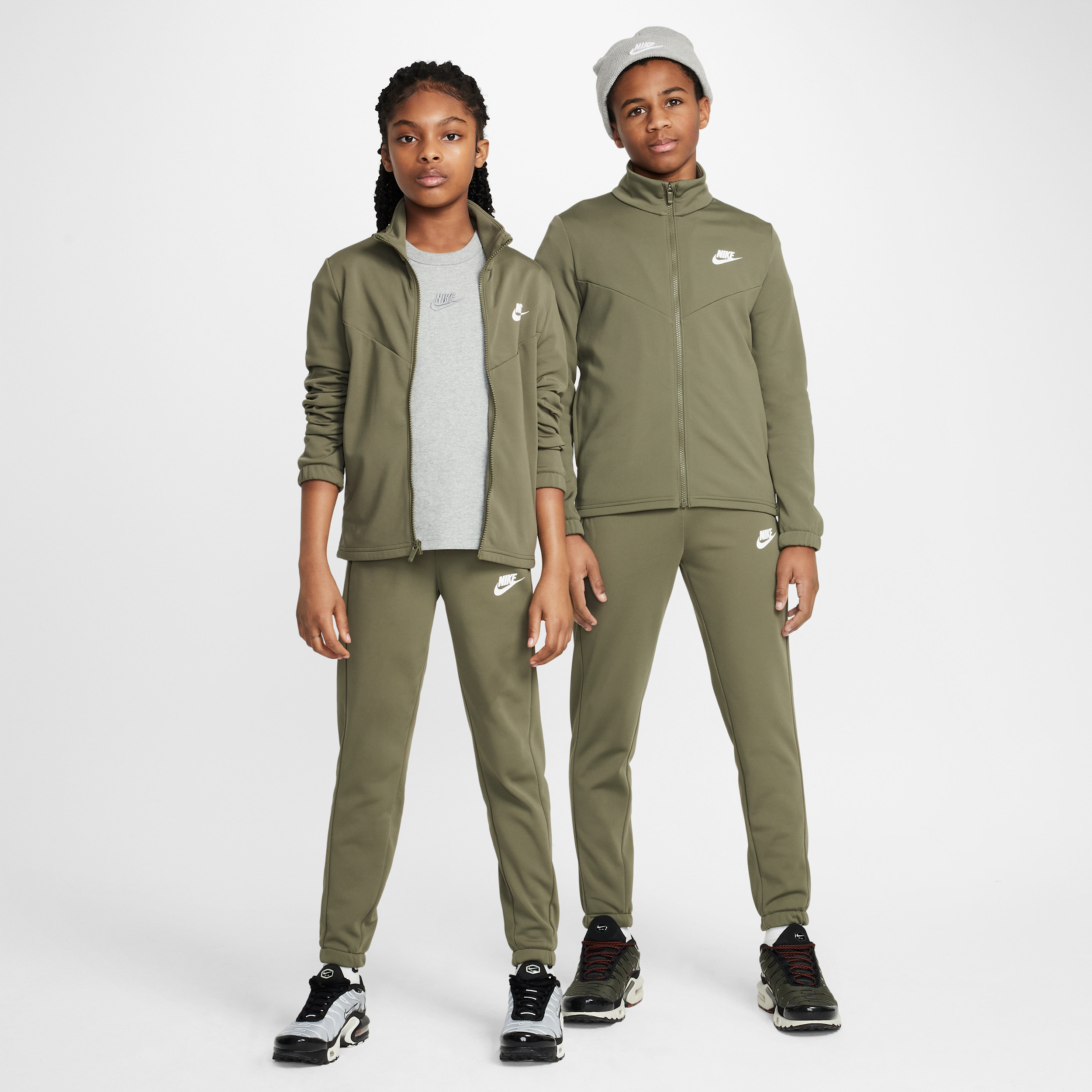 Nike Sportswear Big Kids' Tracksuit In Green