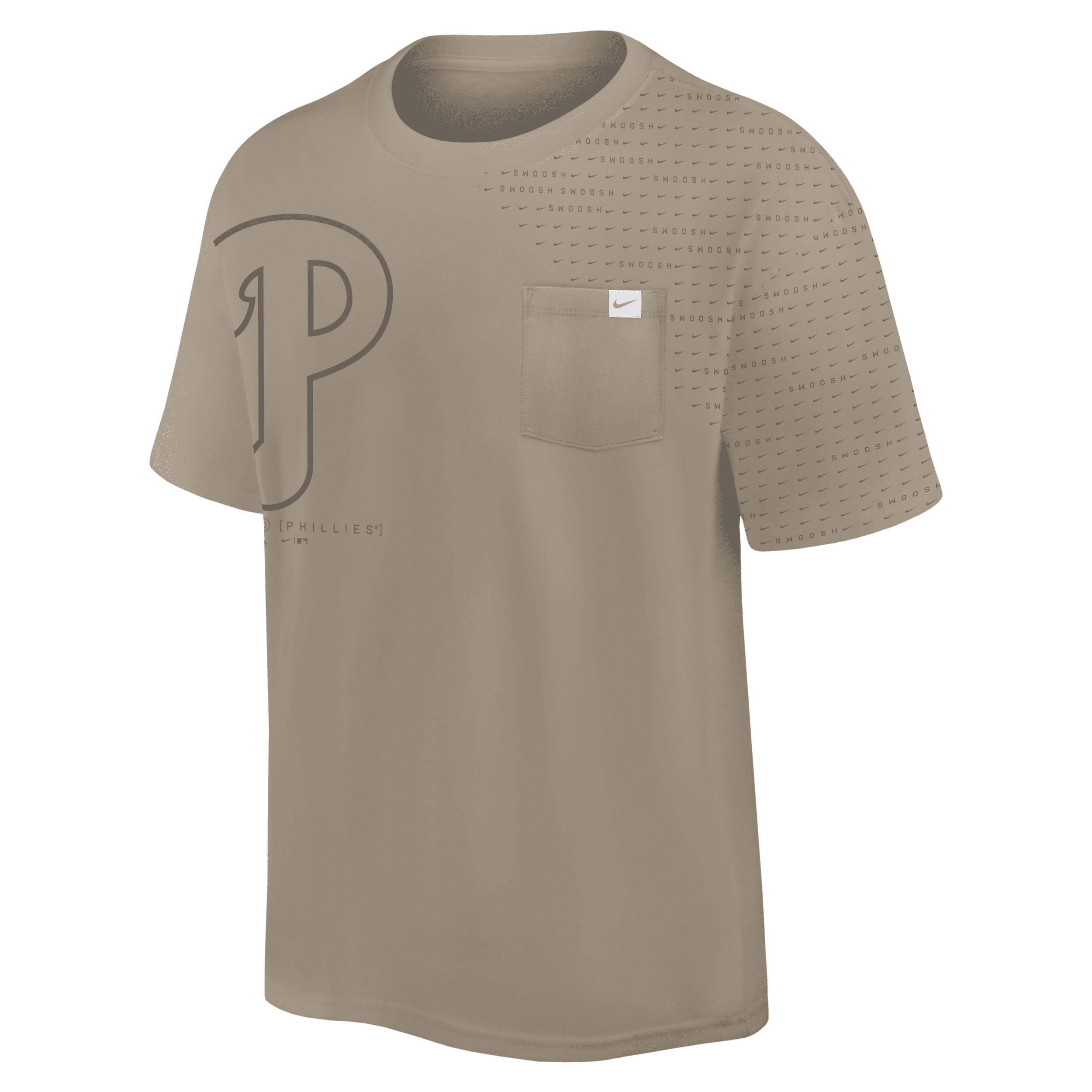 Shop Nike Philadelphia Phillies Statement Max90  Men's Mlb T-shirt In Brown