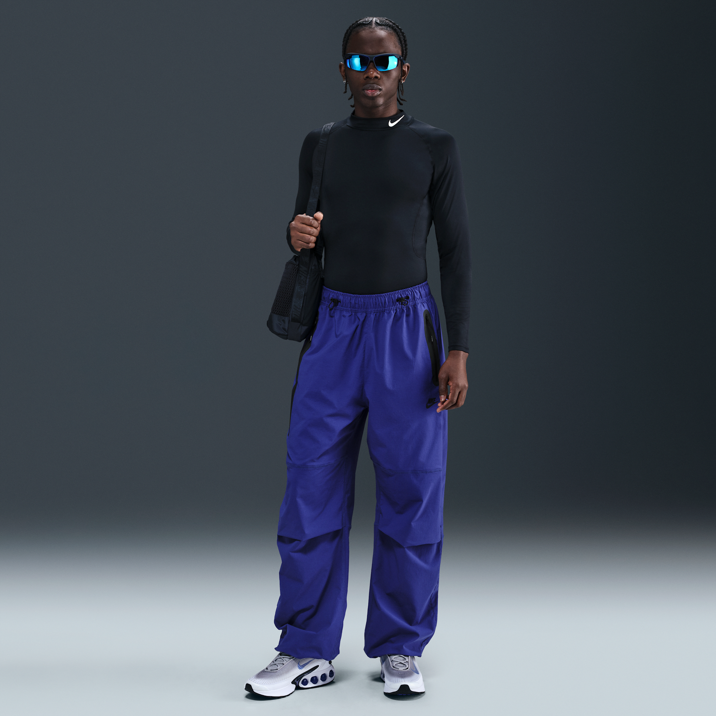 Nike Men's Tech Fleece Jogger Pants In Purple