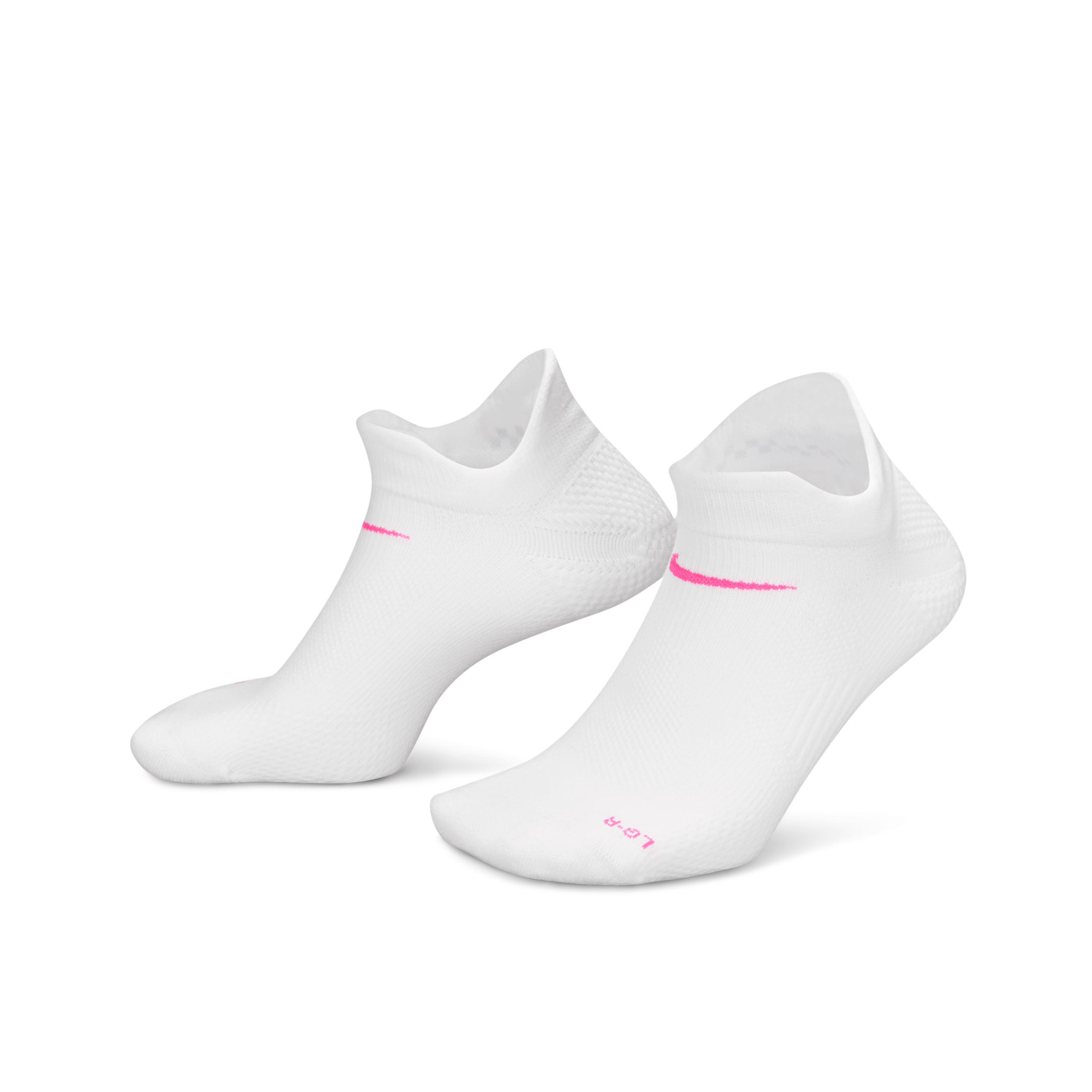 Nike Unisex Running Lightweight No-show Socks (1 Pair) In White
