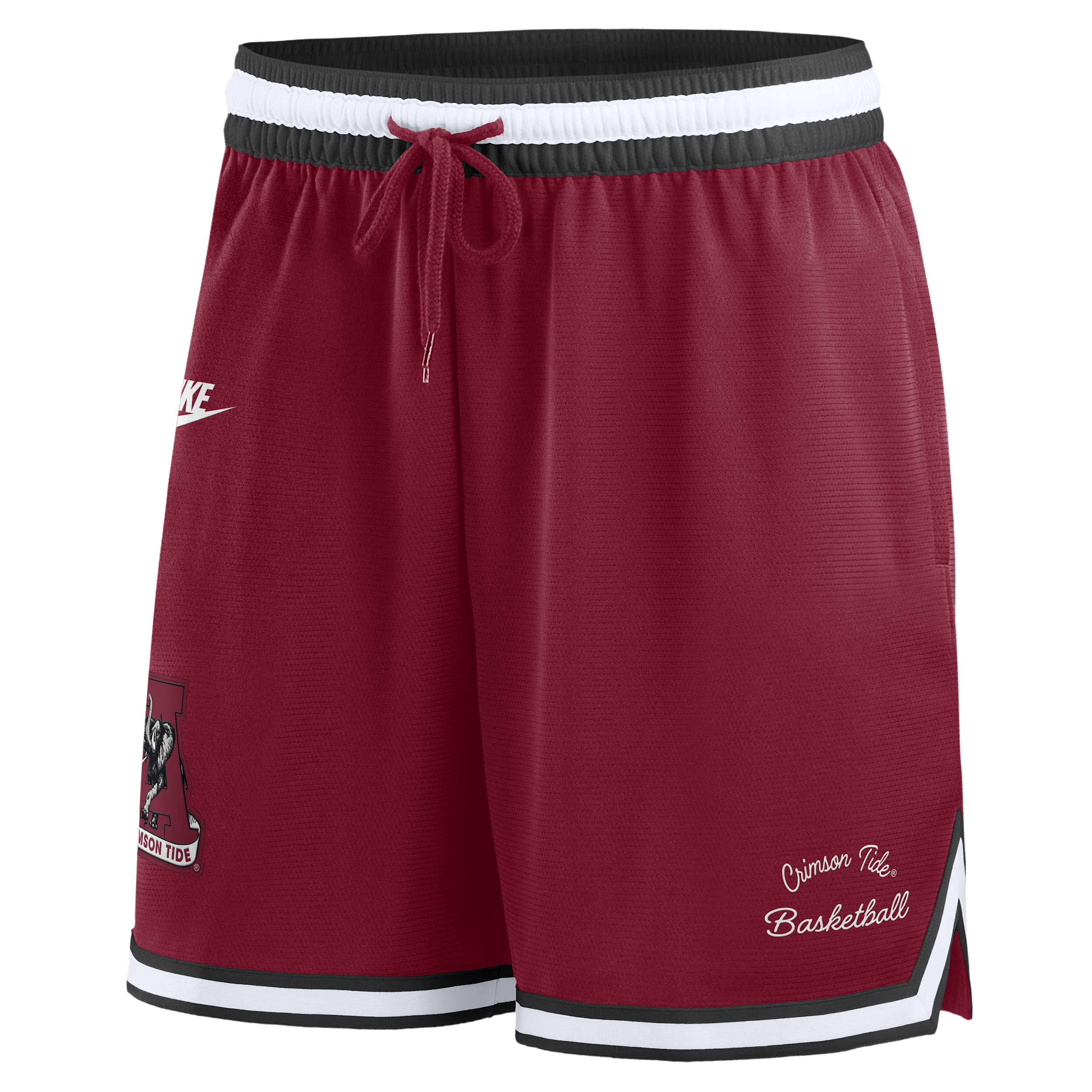 Nike Men's Crimson Alabama Crimson Tide Legacy Dri-fit Basketball Shorts - Crimson, Black