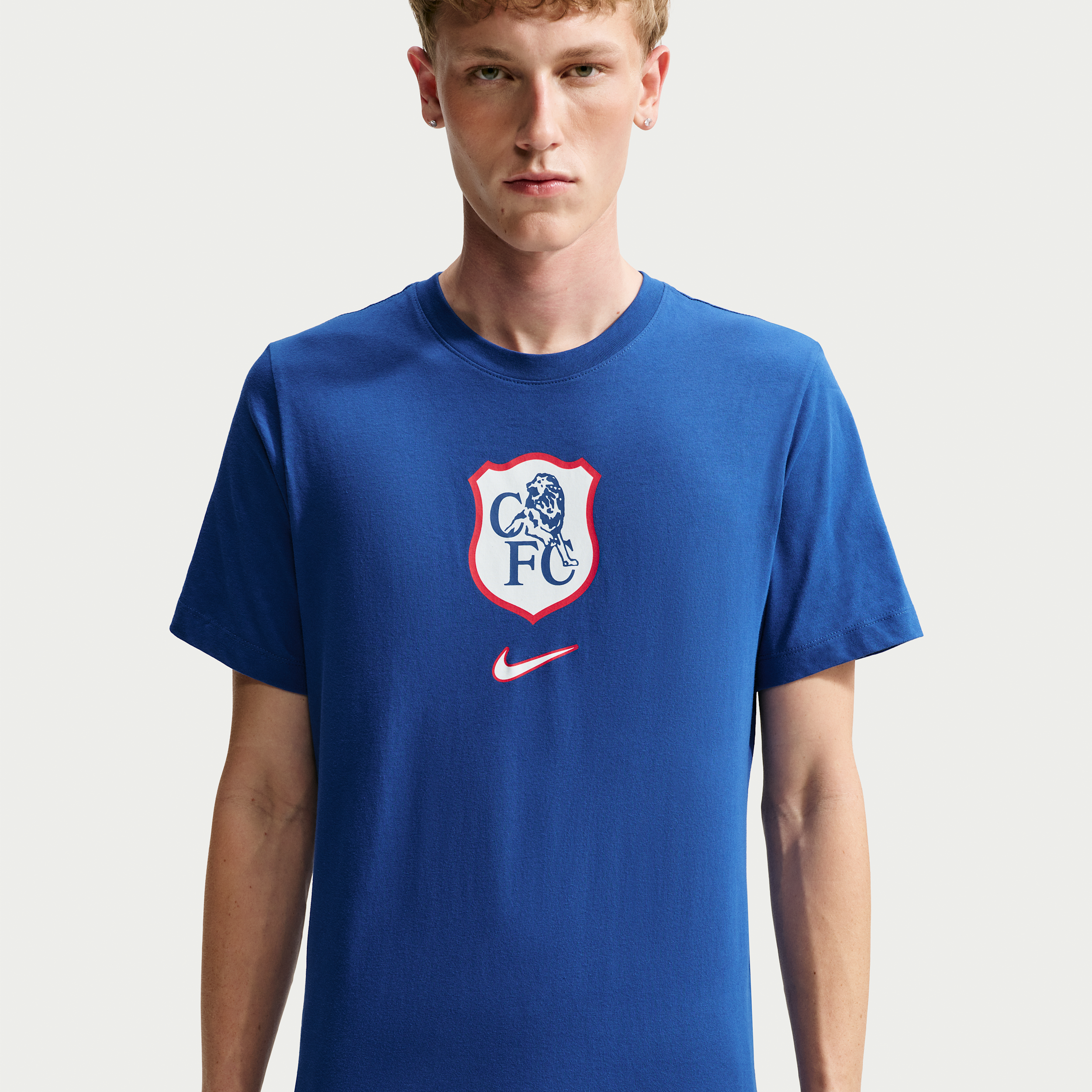Chelsea FC Nike Men's Soccer T-Shirt in Blue | IQ4996-495