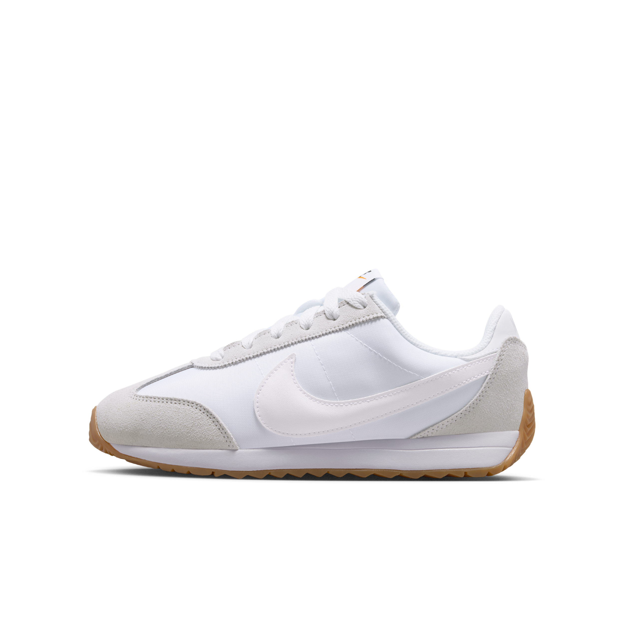 Nike Kids' Grade School Pacific Shoes, Size 7, White/Orange/Brown/Black