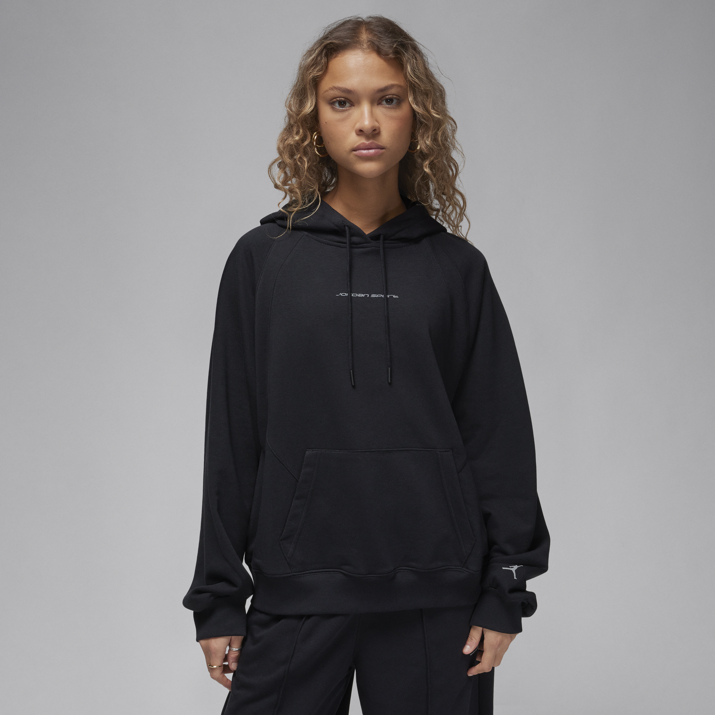 Jordan Women's  Sport Graphic Fleece Hoodie In Black