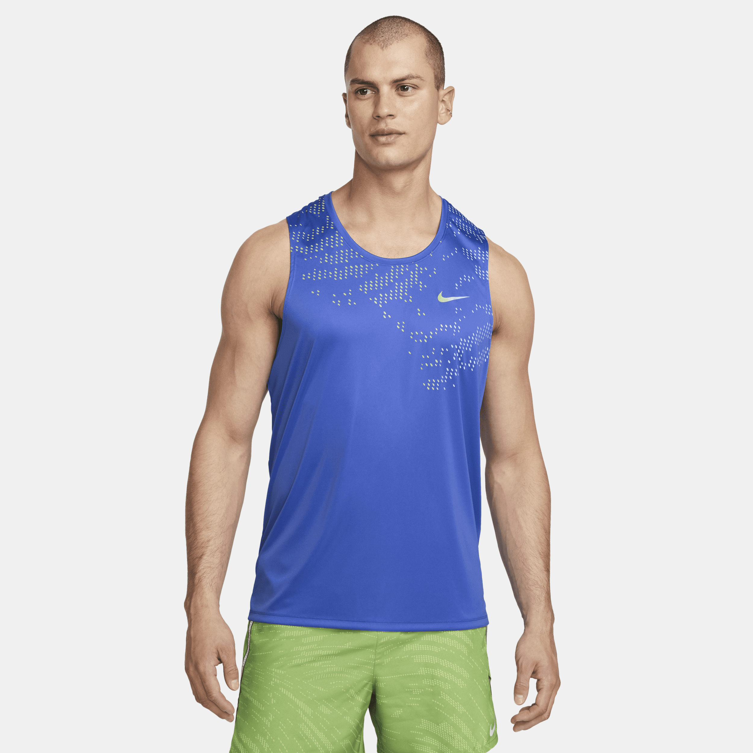 Nike Miler Men's Dri-FIT Running Tank Top. Nike LU