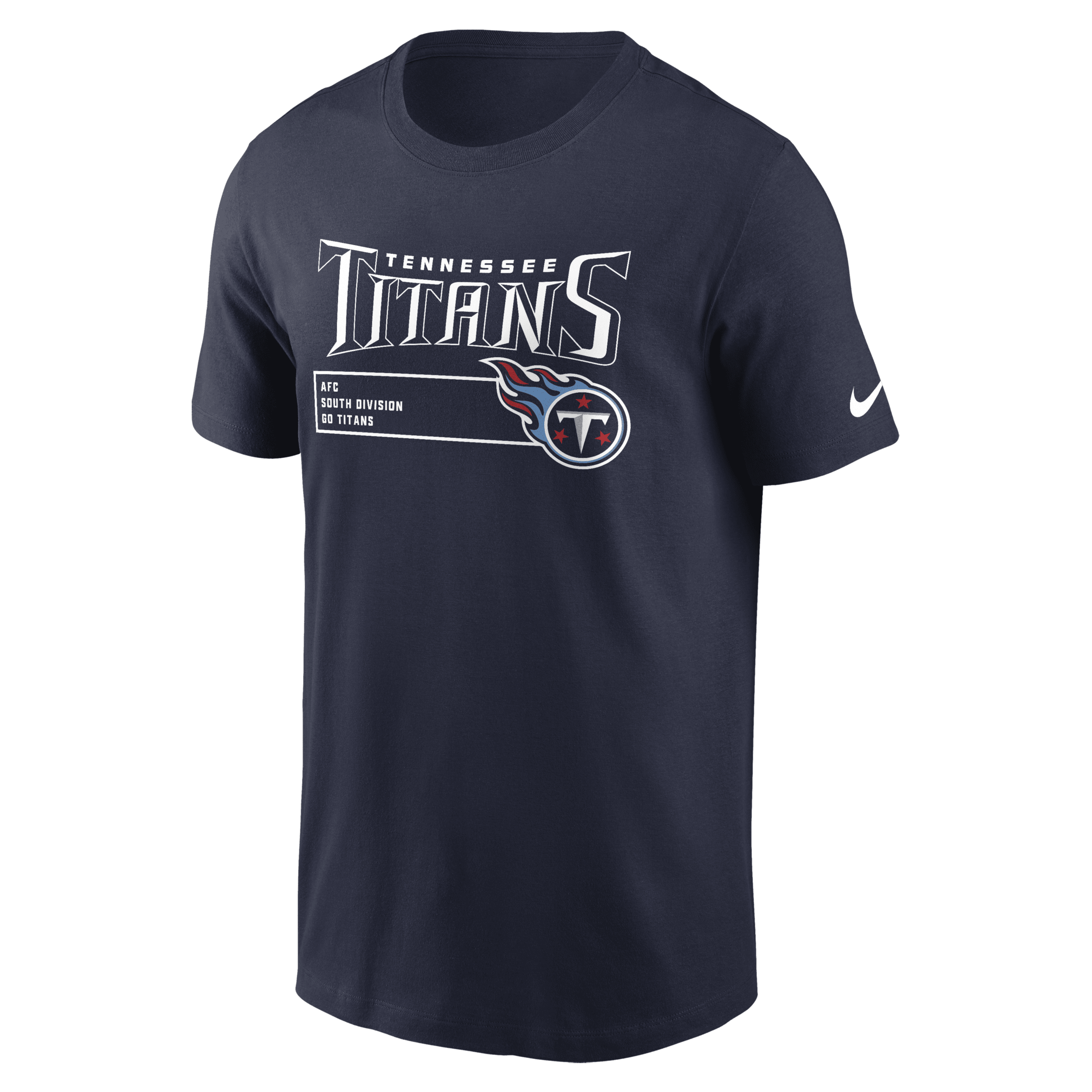 Nike Tennessee Titans Division Essential  Men's Nfl T-shirt In Blue