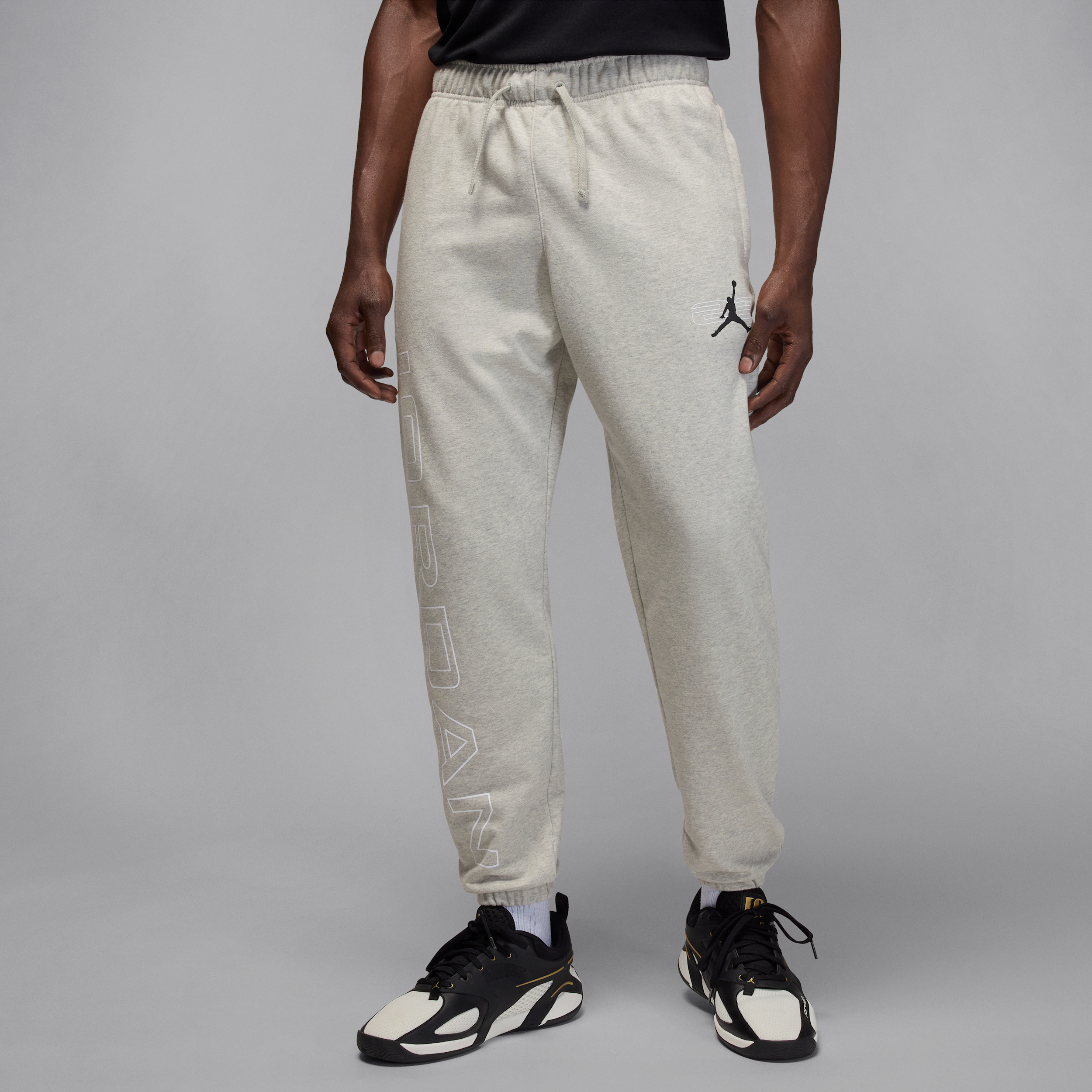 Jordan Men's  Sport Crossover Fleece Pants In Gray