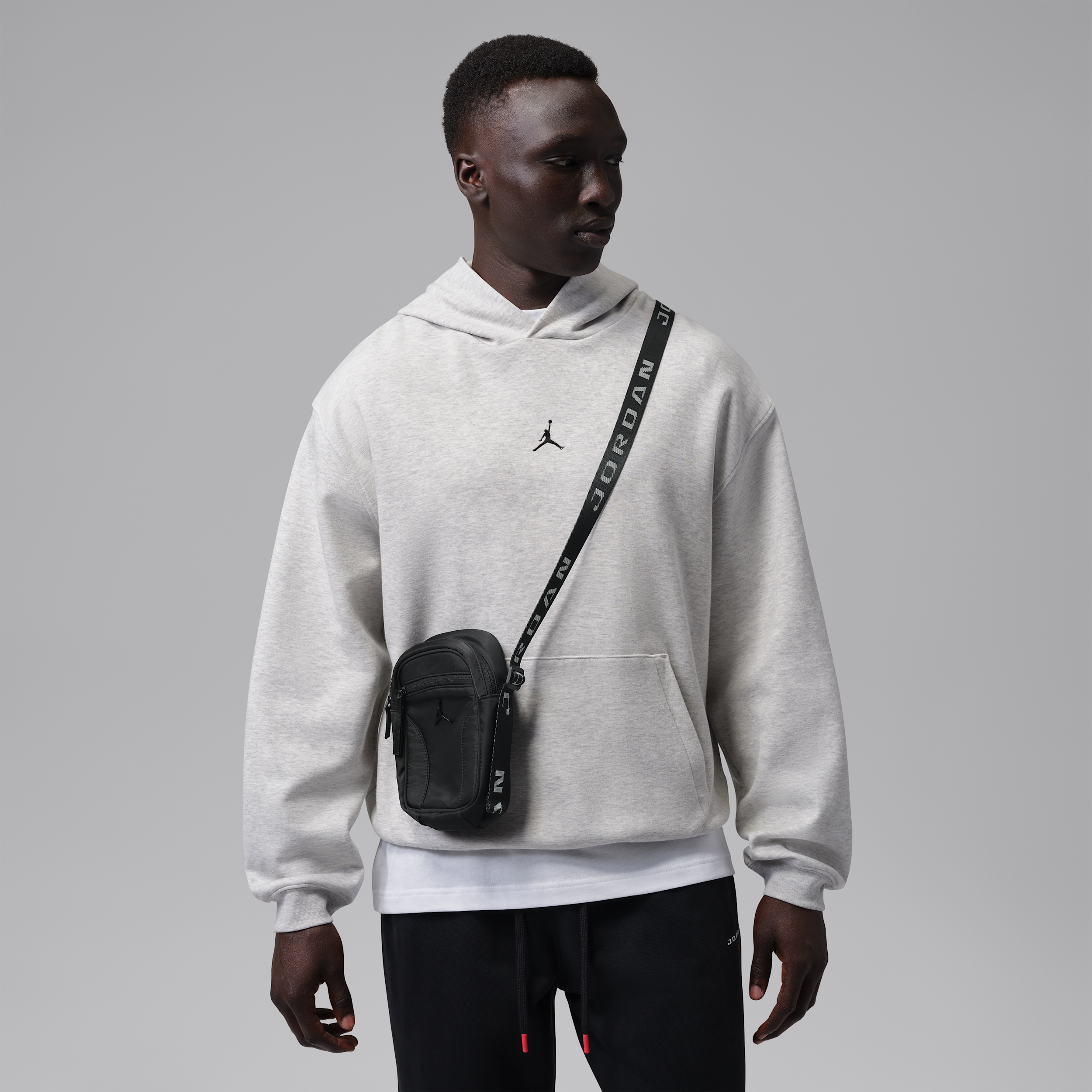 Men's Jordan Airborne II Festival Bag (1L) in Black | MA9412-023