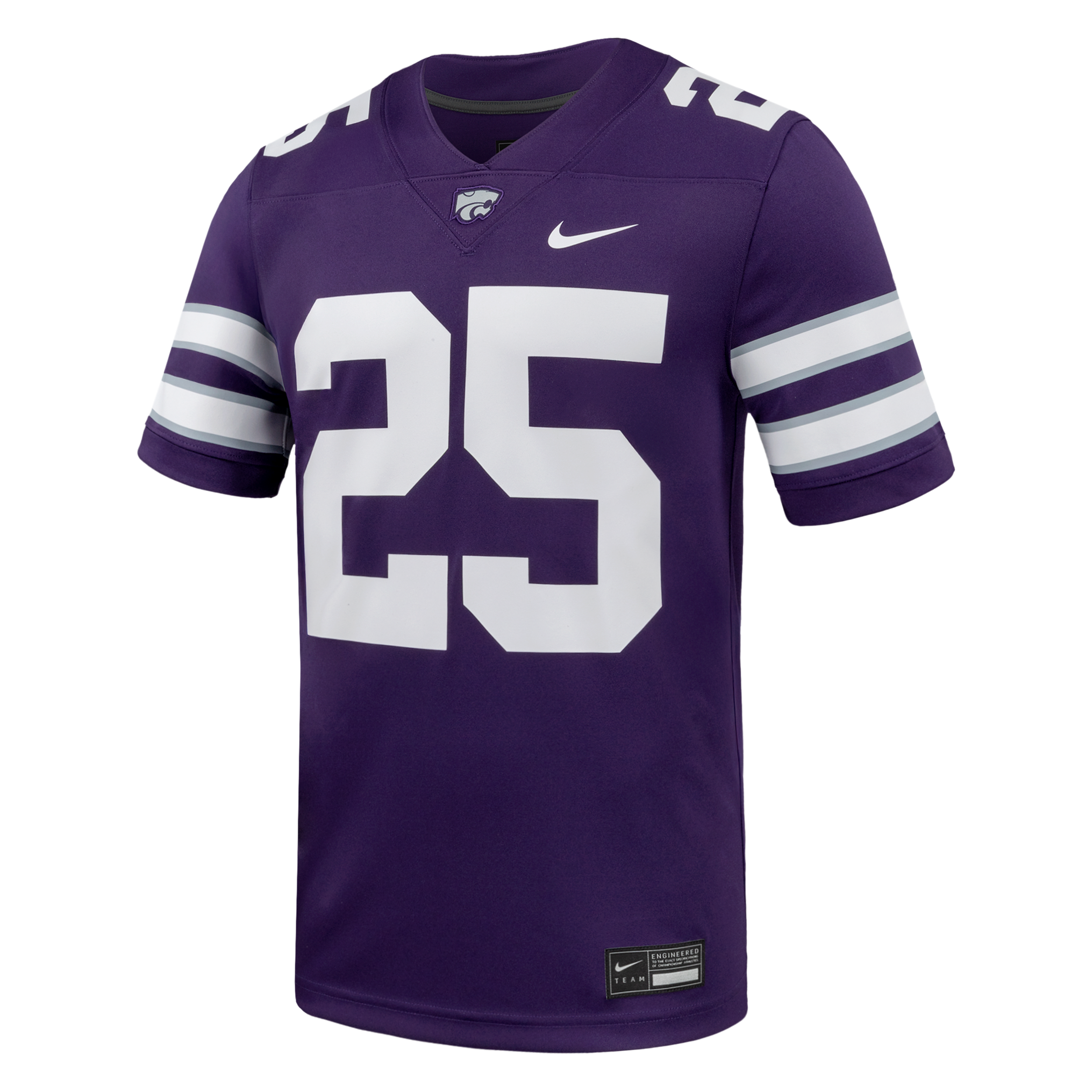 Nike Men's 25 Purple Kansas State Wildcats Untouchable Replica Game Jersey - Purple
