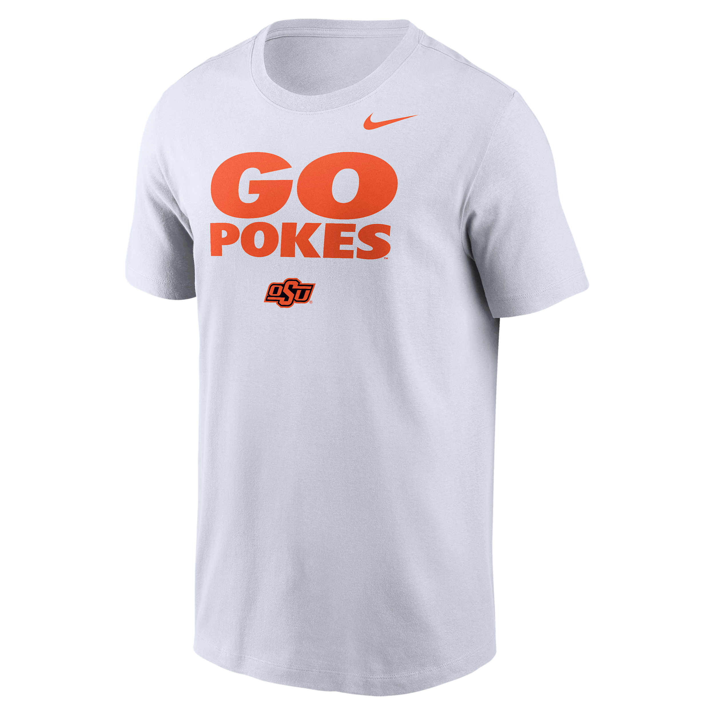 Oklahoma State Cowboys Nike Men's Dri-FIT College T-Shirt in White | IW0608-100