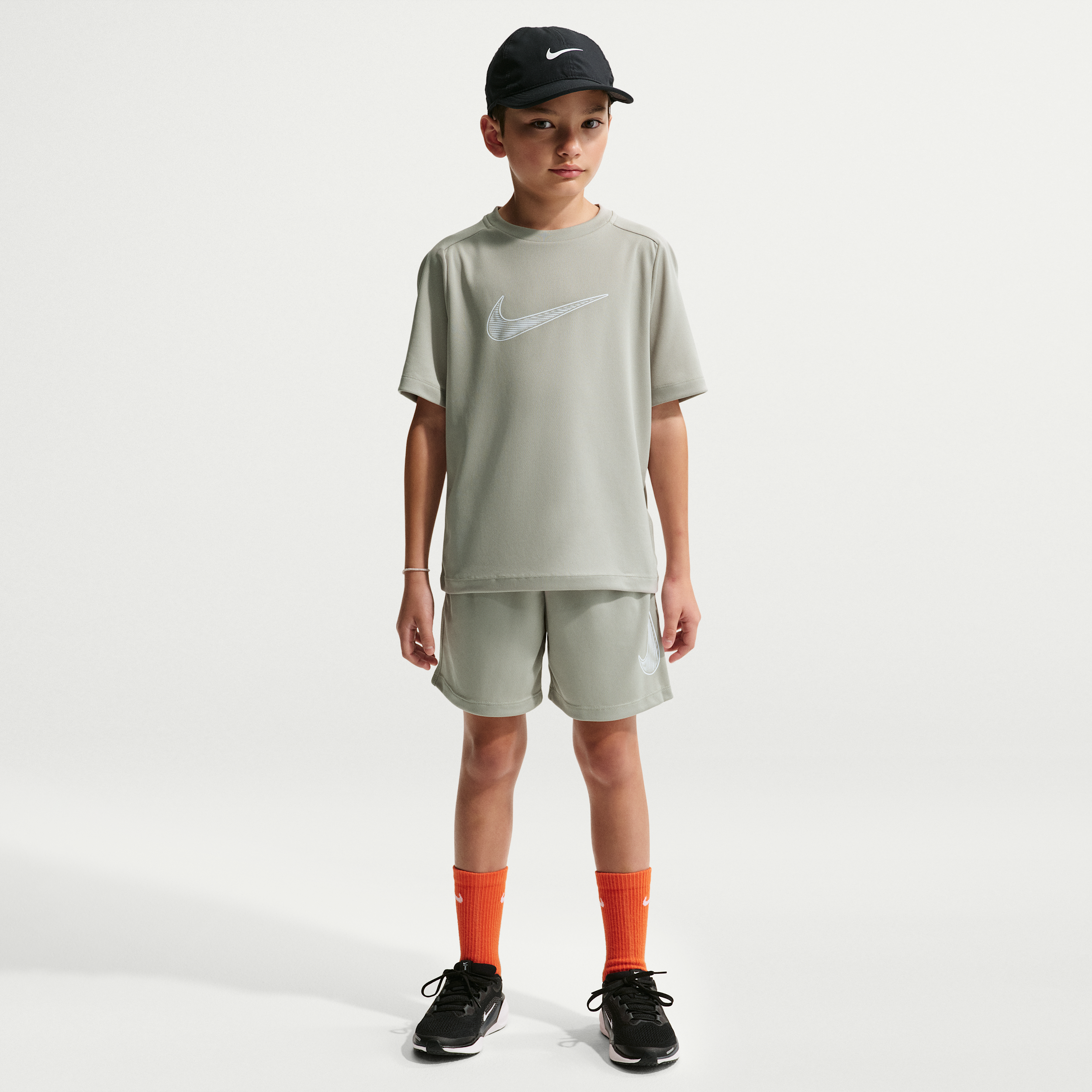 Nike Multi Big Kids' (Boys') Dri-FIT Training Shorts in Green | IF2431-304