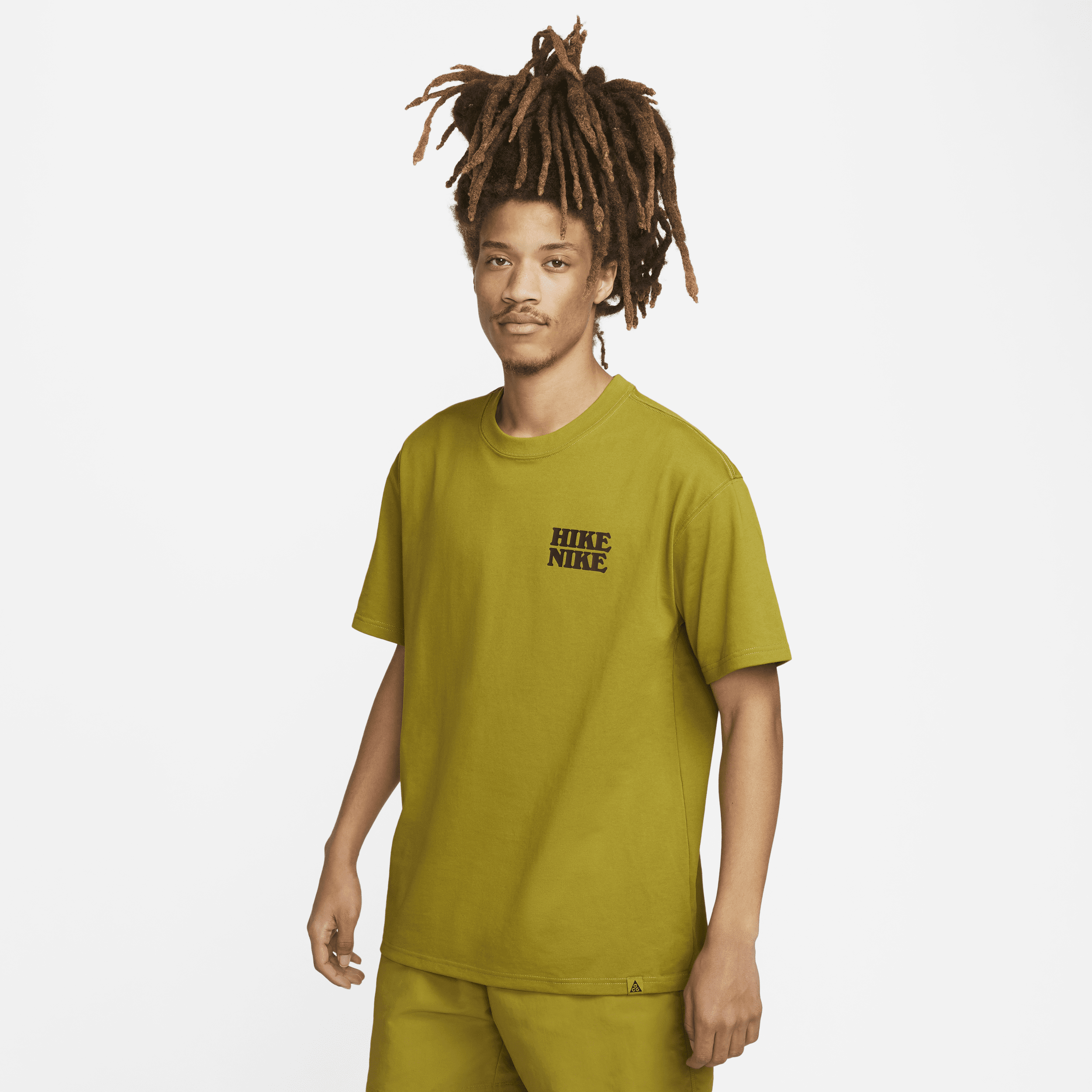 Shop Nike Men's  Acg T-shirt In Green
