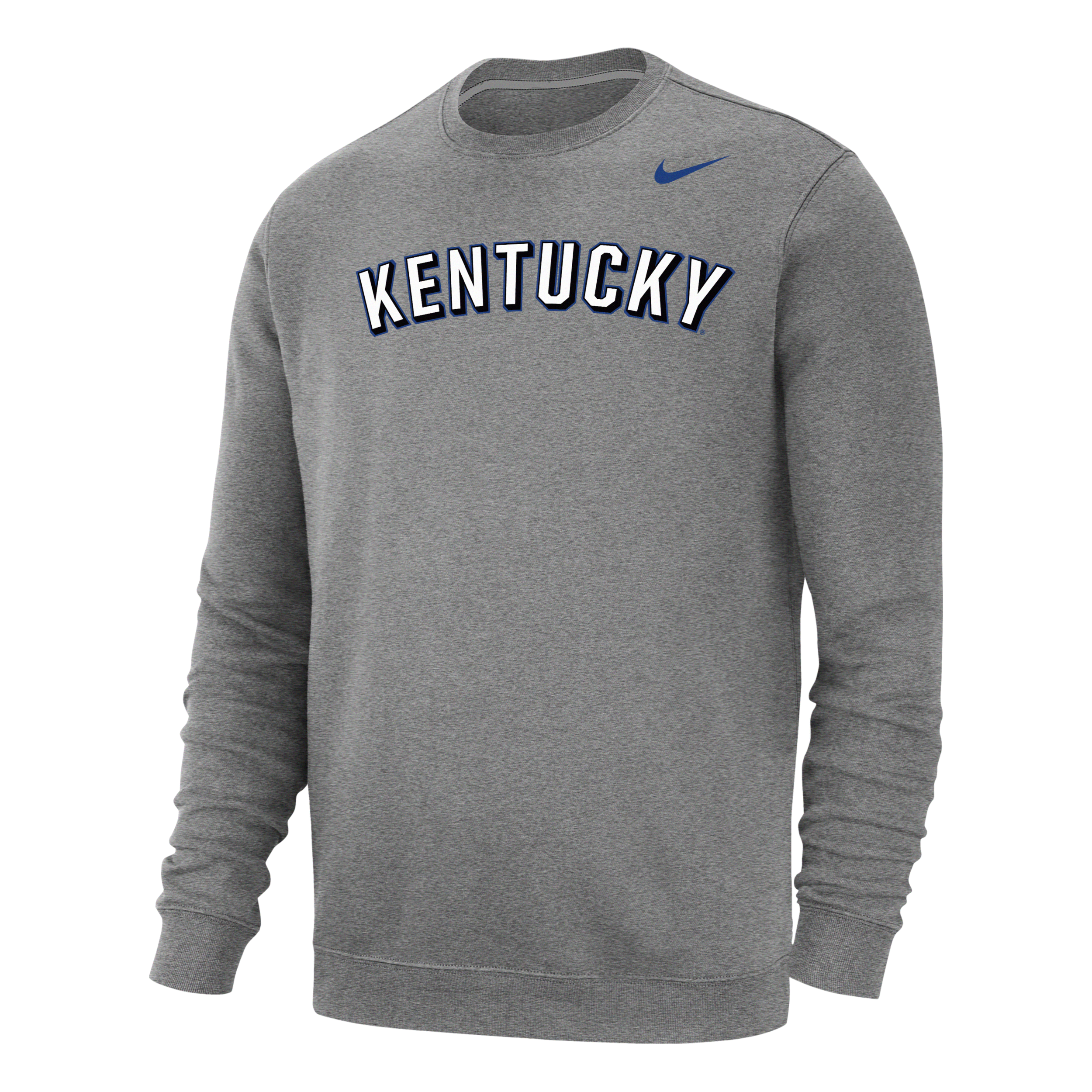 Nike Kentucky Club Fleece  Men's College Sweatshirt In Grey