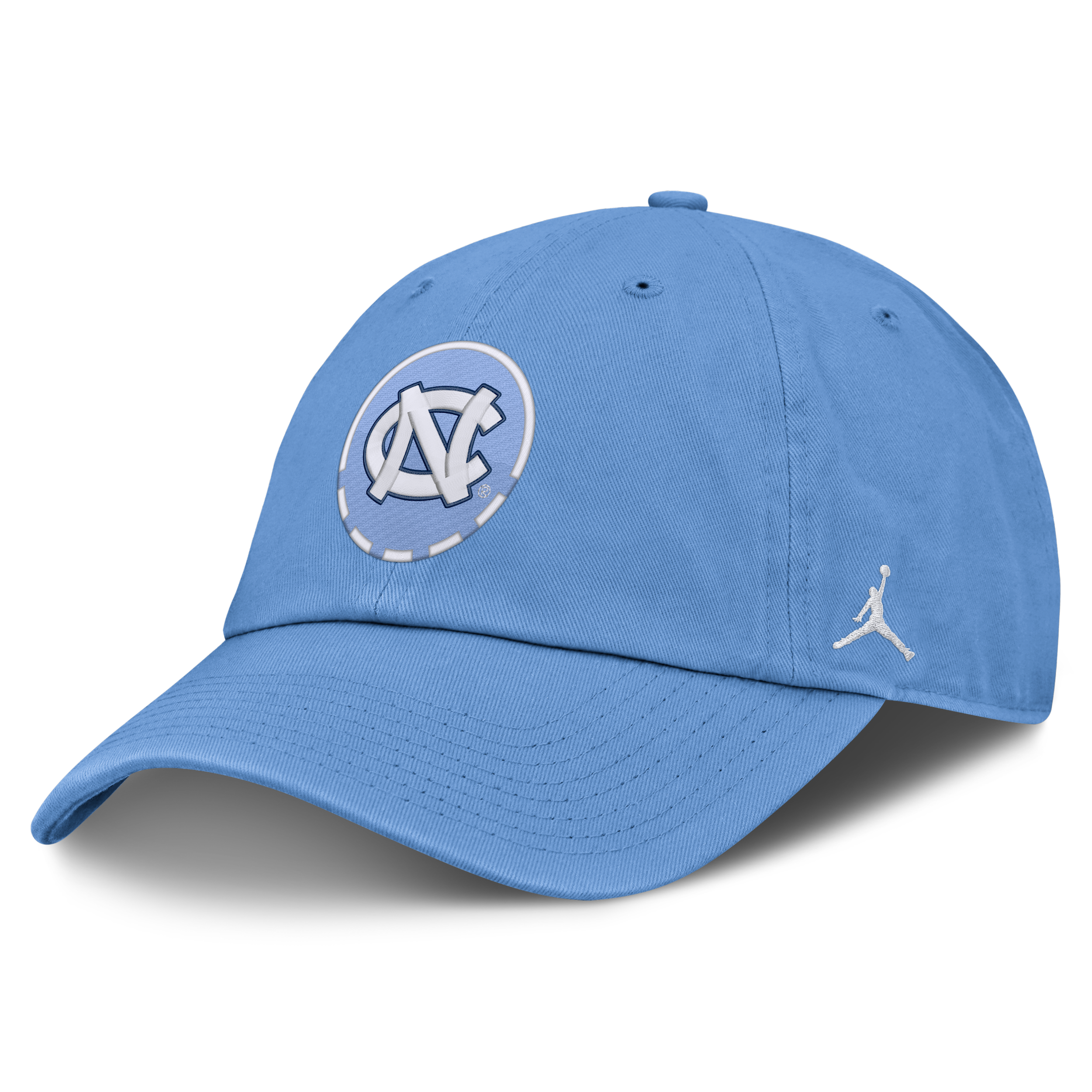 Men's North Carolina Natural Club Jordan Brand College Adjustable Hat in Blue | JC014EYNCN-YW8