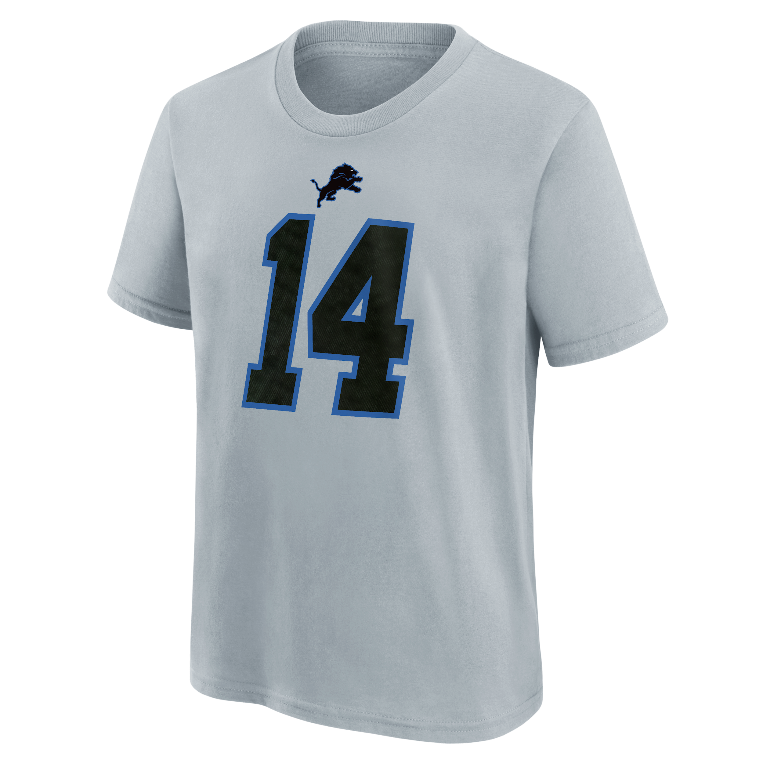 Nike Big Boys and Girls Amon-Ra St. Brown Silver Detroit Lions 2026 Rivalries Collection Name & Number T-Shirt - Silver