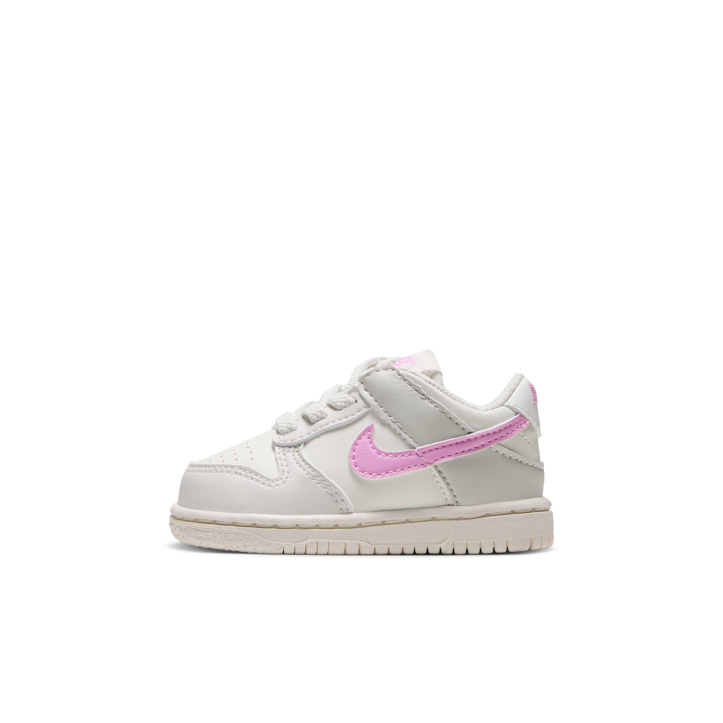 Nike Dunk Low N - Girls' Toddler Shoes Sail/Pink Rise/Phantom Size 08.0