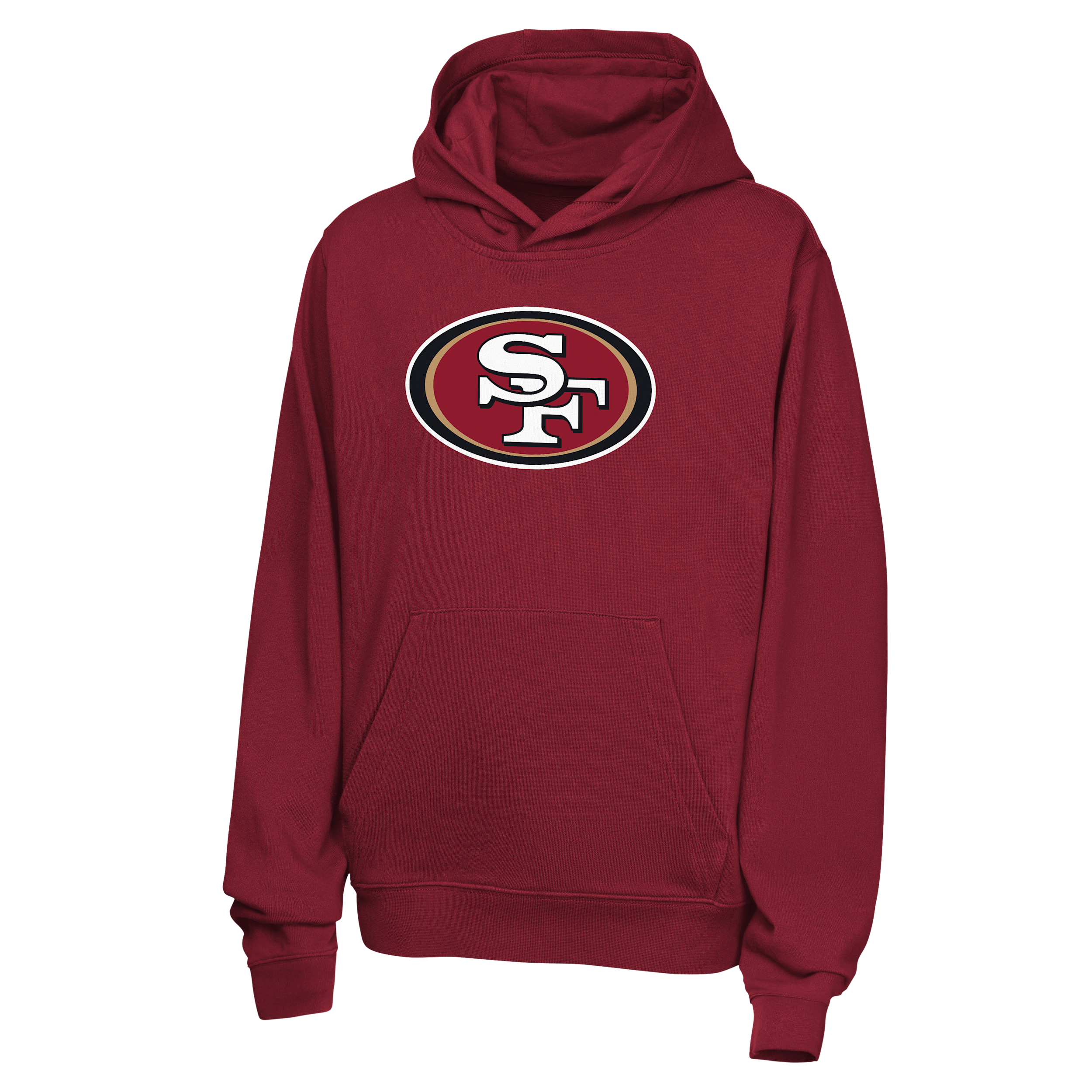 Brock Purdy San Francisco 49ers Big Kids' Nike NFL Pullover Hoodie in Red | Z1B7NFM449RBP-NCT